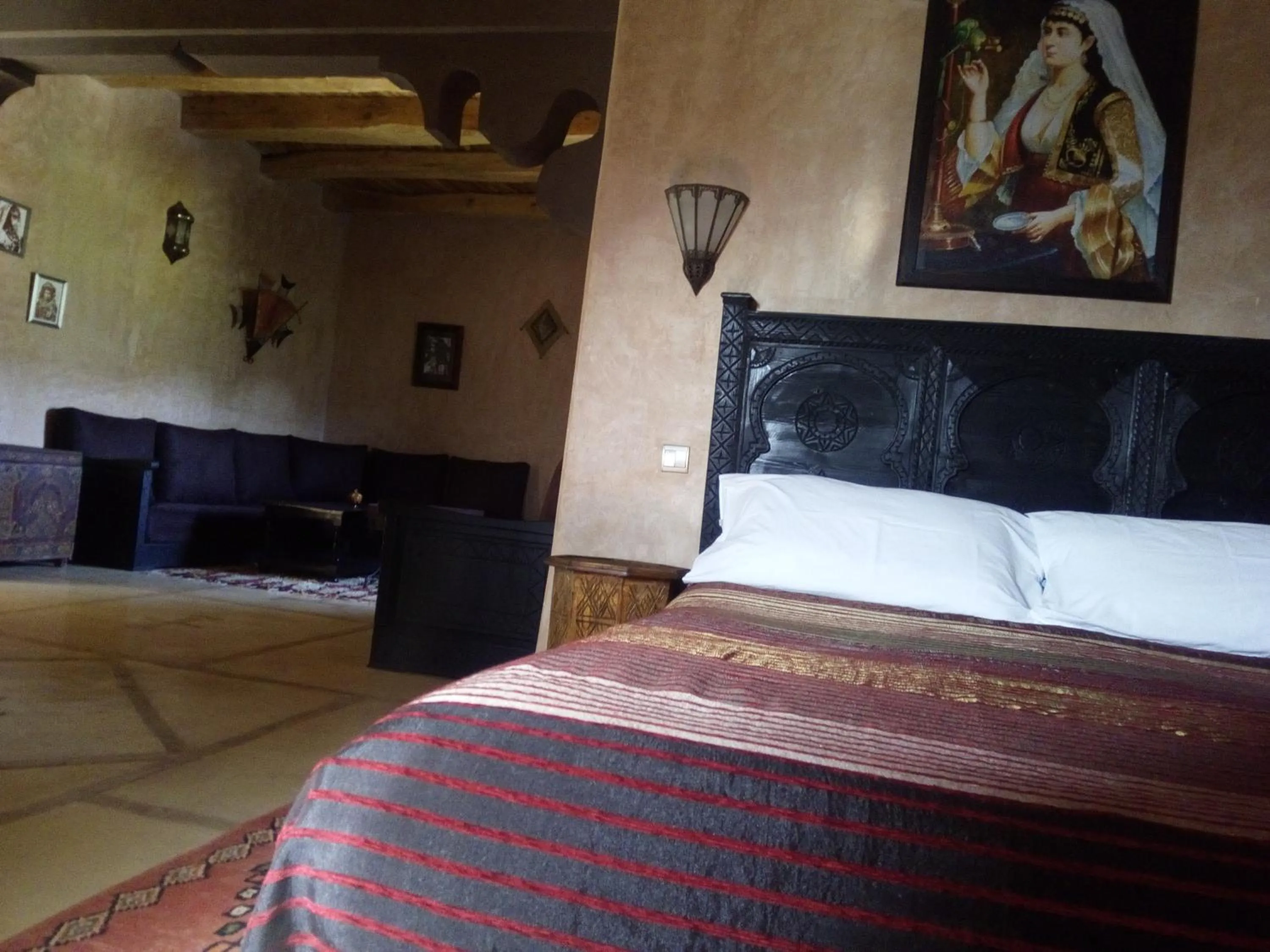 Bed in La Kasbah d'Ouzoud