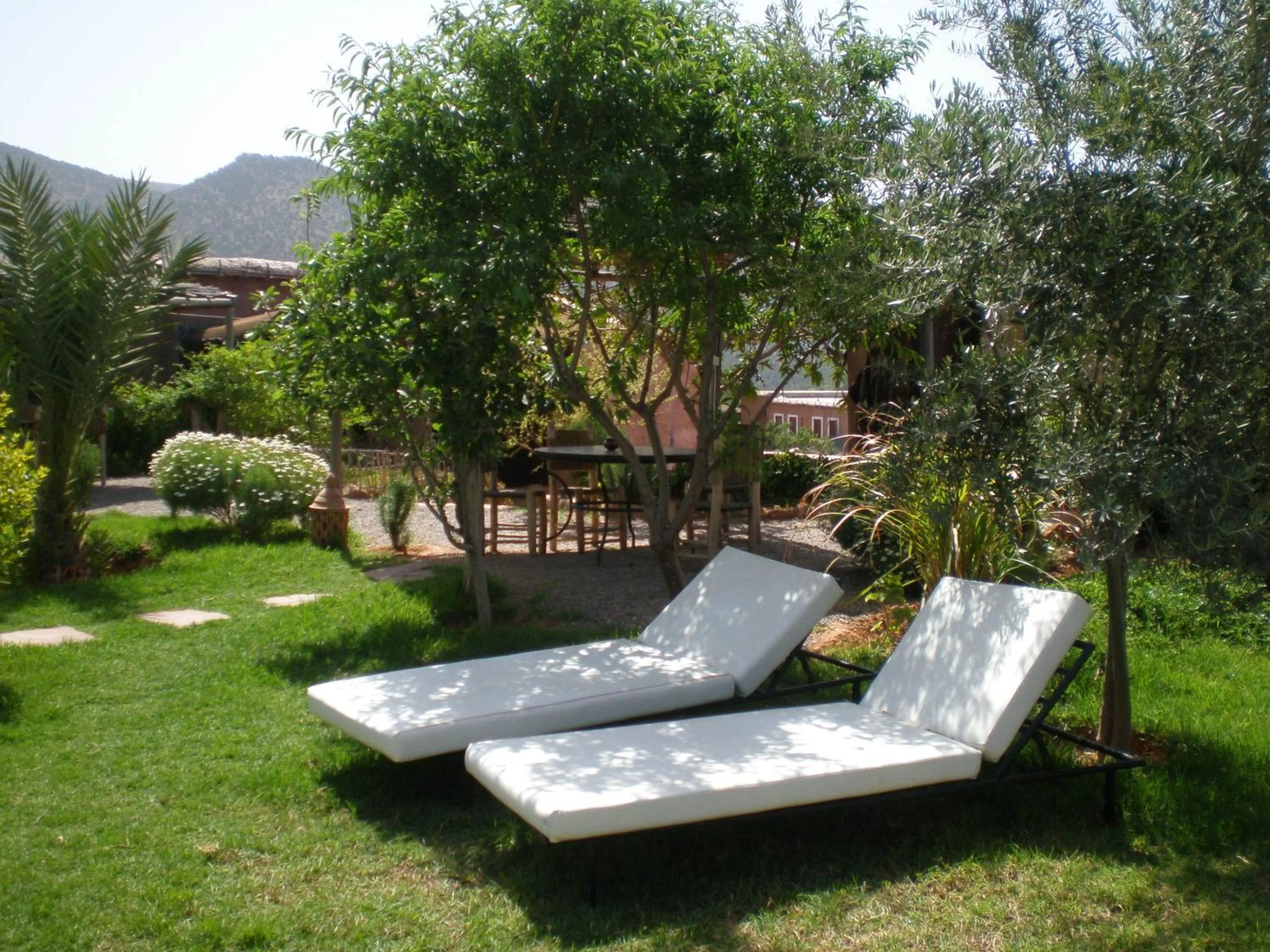 Garden in La Kasbah d'Ouzoud