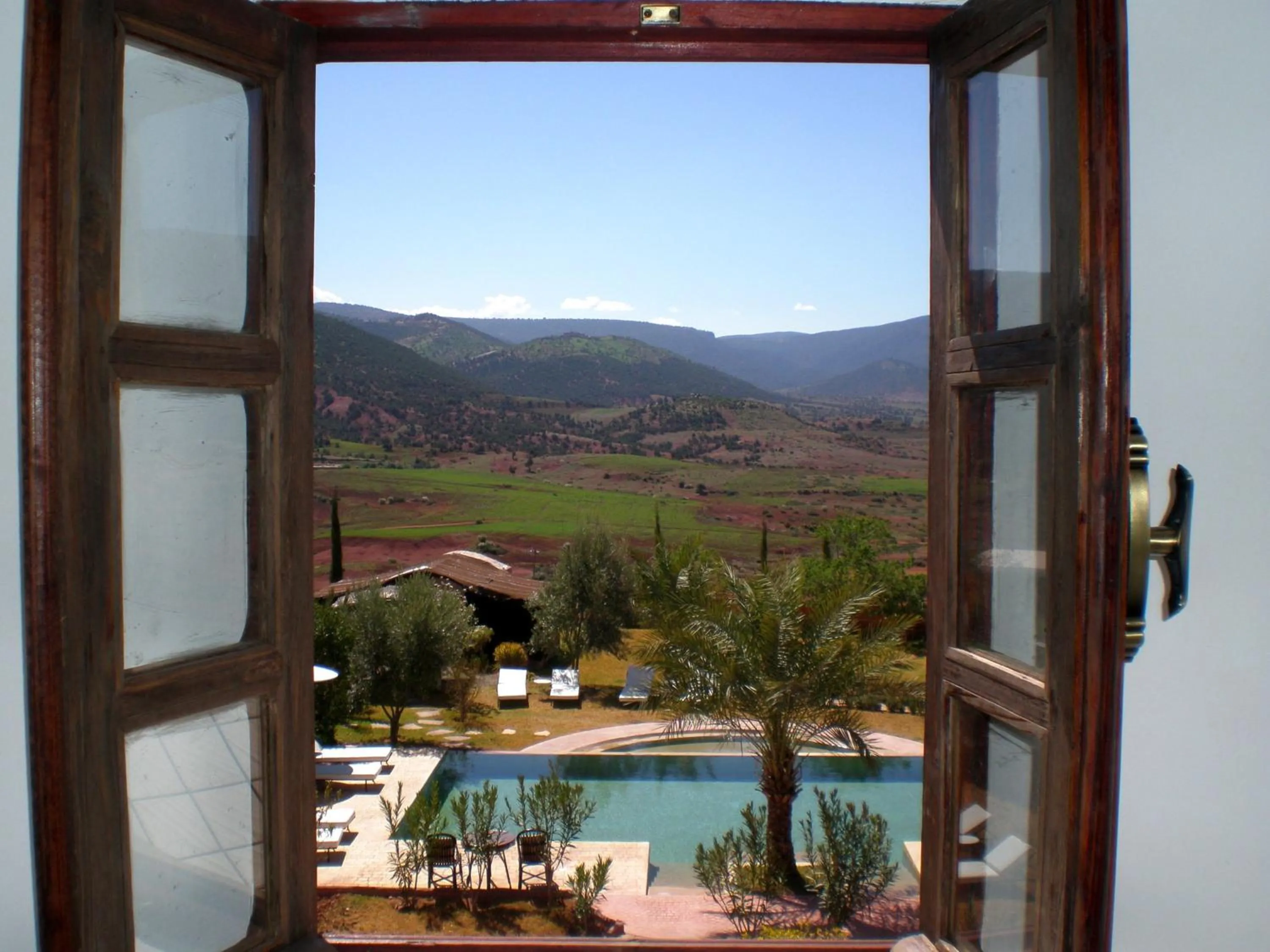 Swimming pool in La Kasbah d'Ouzoud