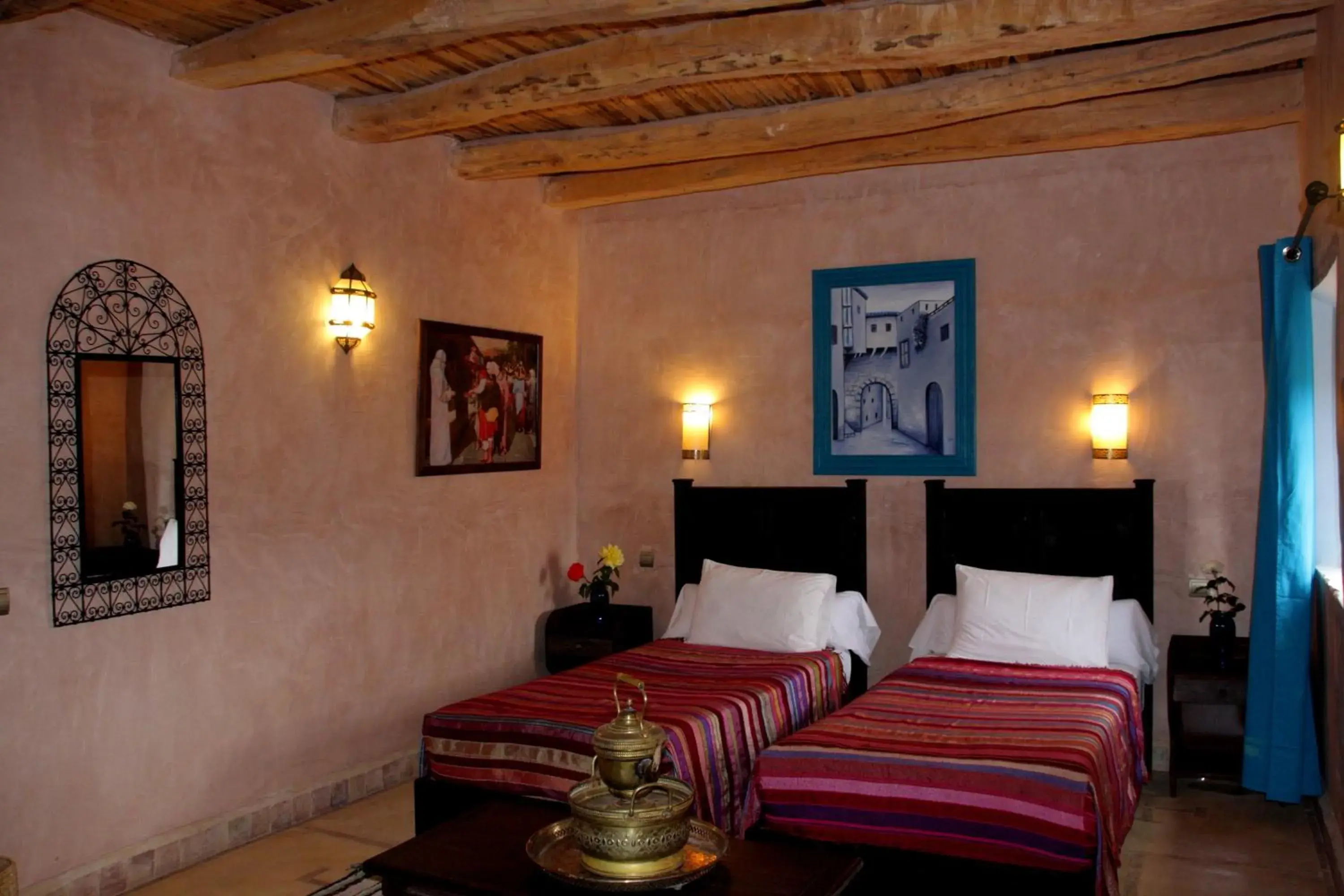 Double or Twin Room with Mountain View in La Kasbah d'Ouzoud Double or Twin Room with Mountain View in La Kasbah d'Ouzoud