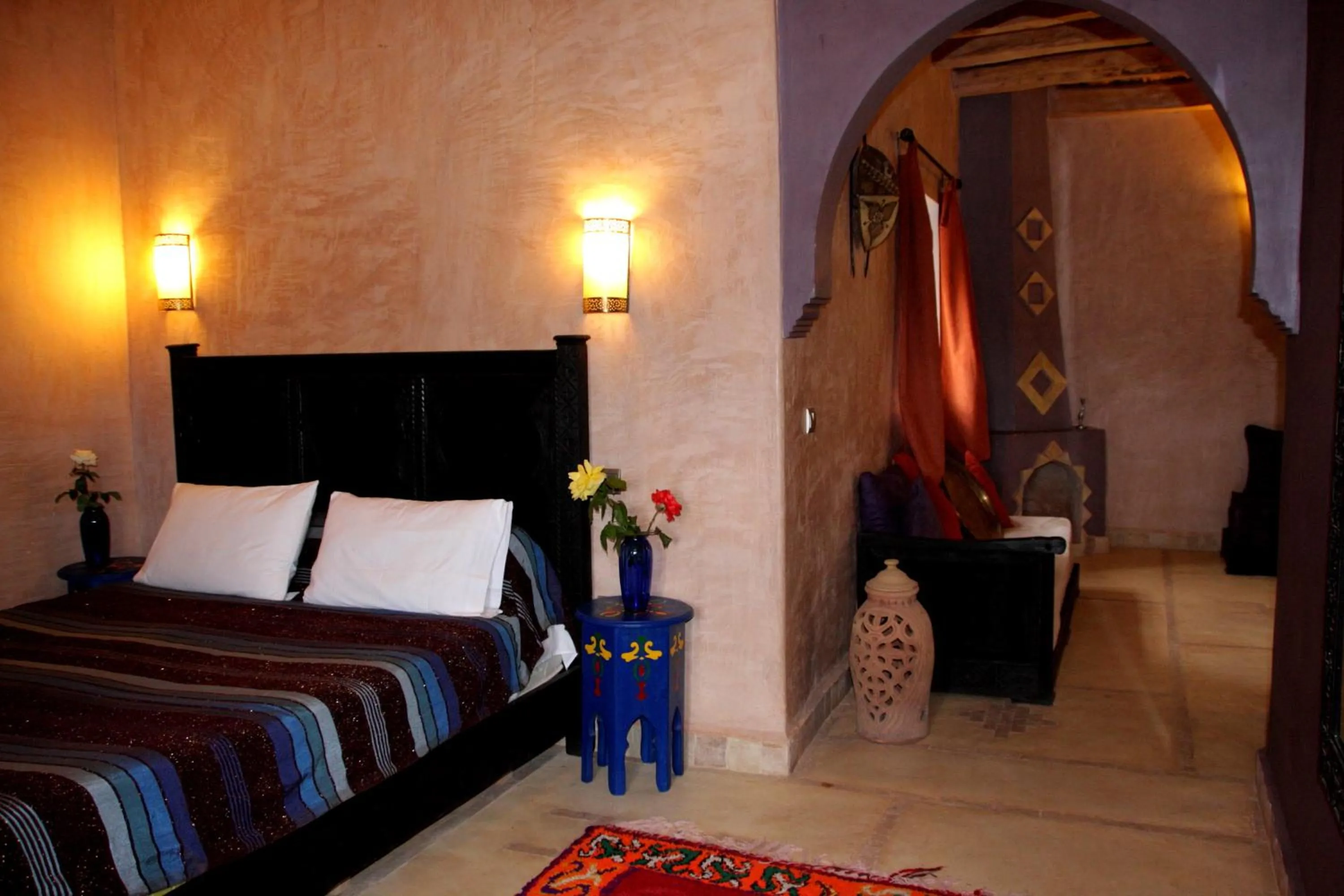 Bed in La Kasbah d'Ouzoud