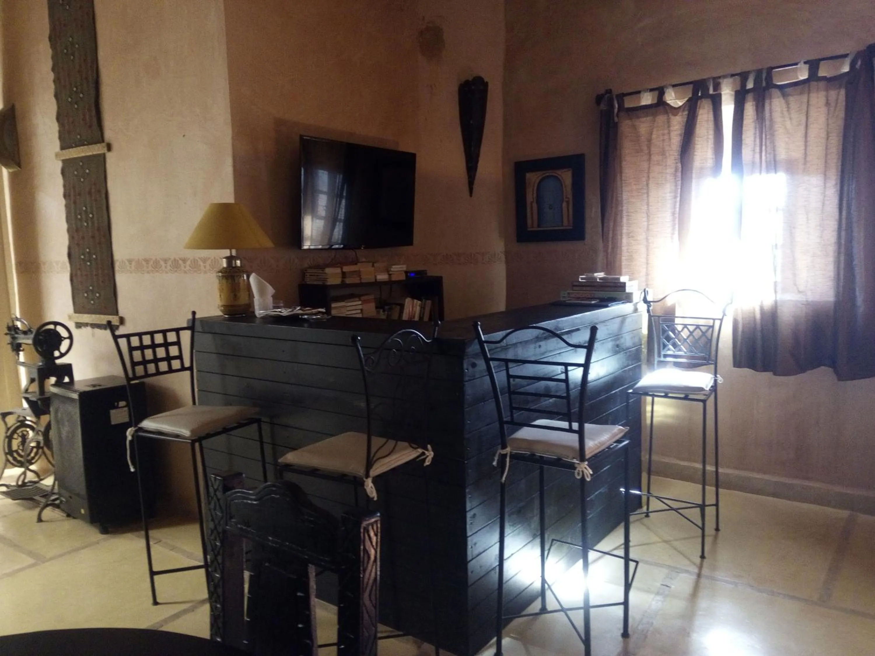 Lounge or bar in La Kasbah d'Ouzoud