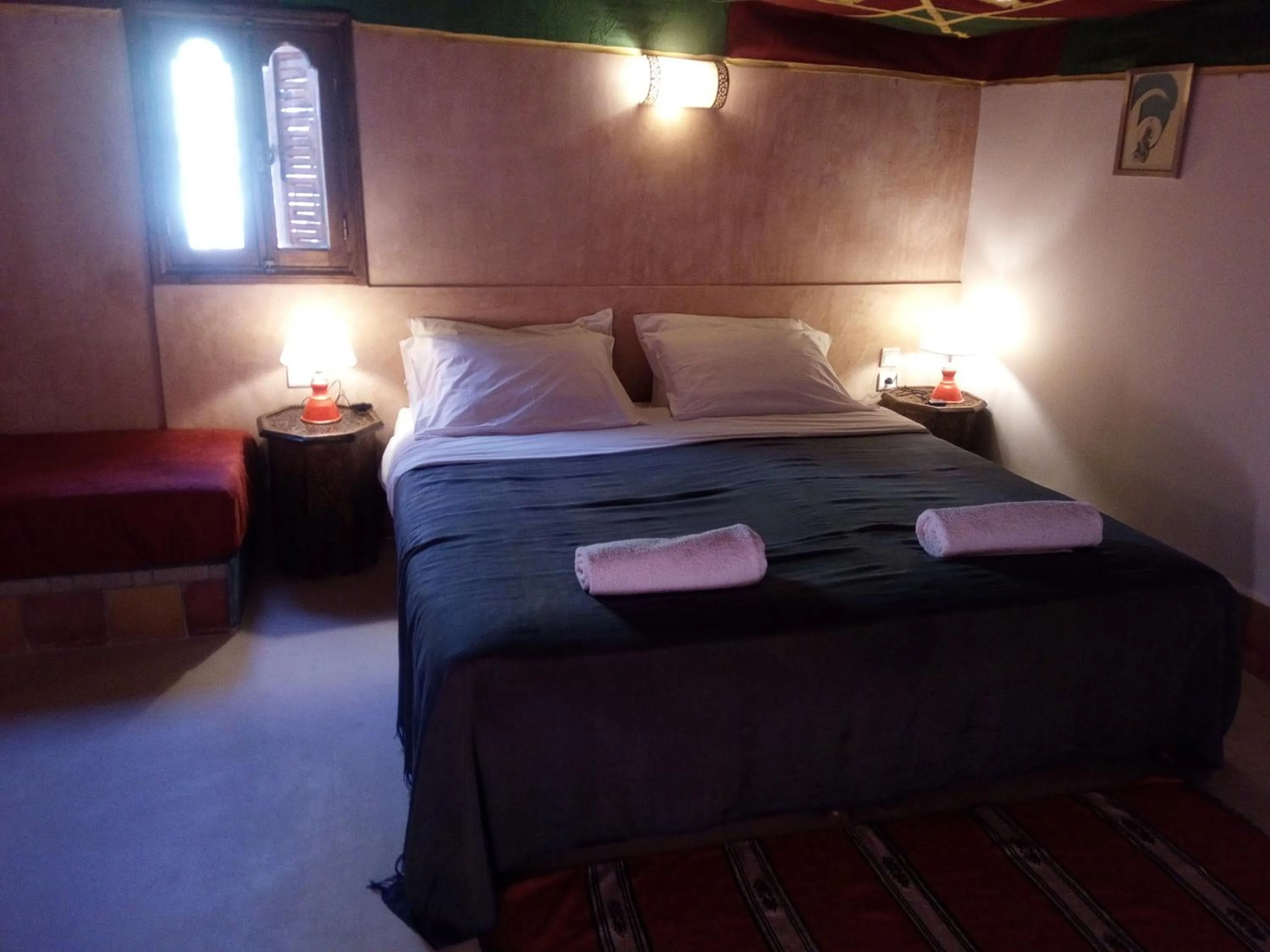 Bedroom, Bed in La Kasbah d'Ouzoud