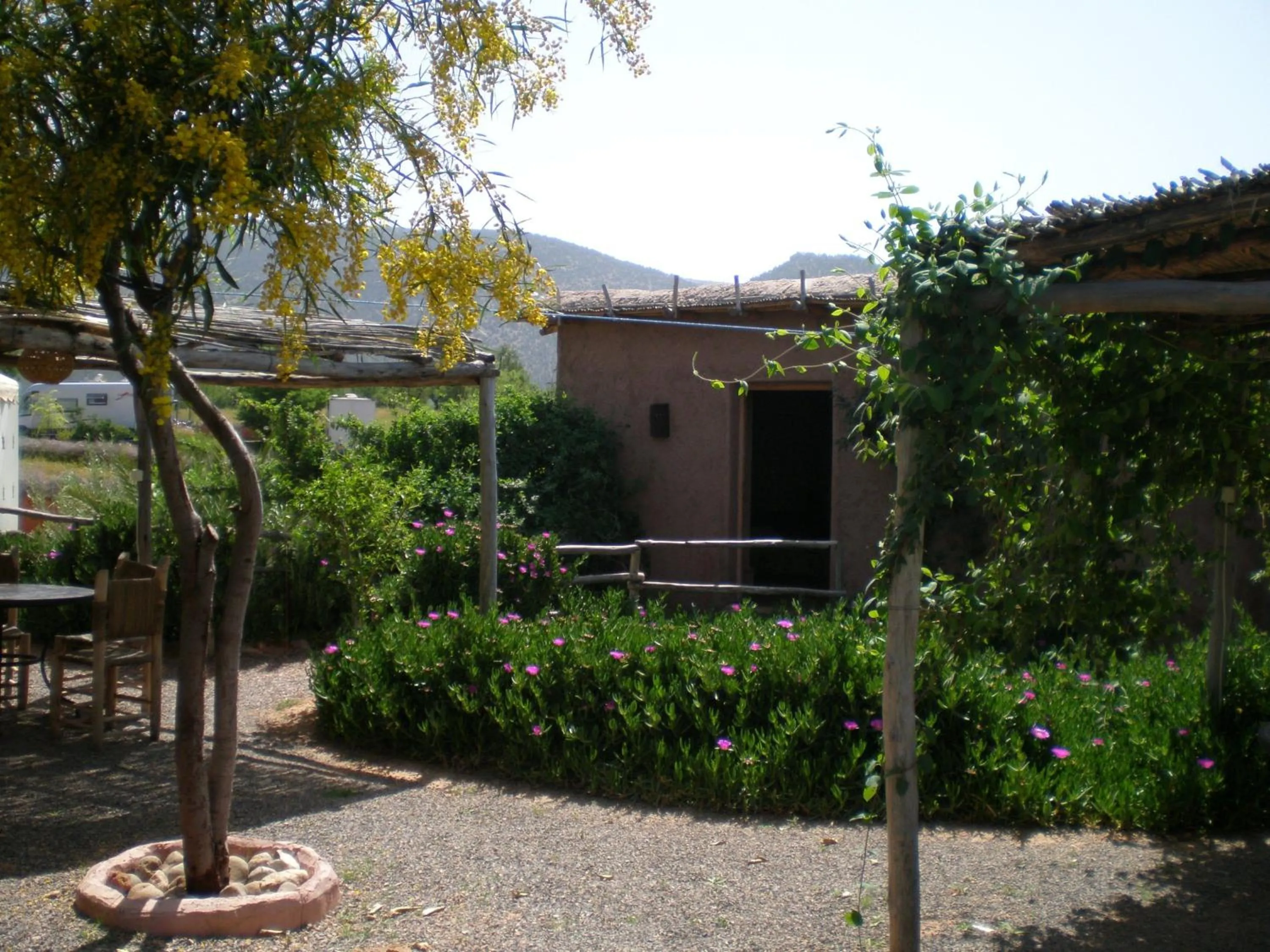 Garden in La Kasbah d'Ouzoud