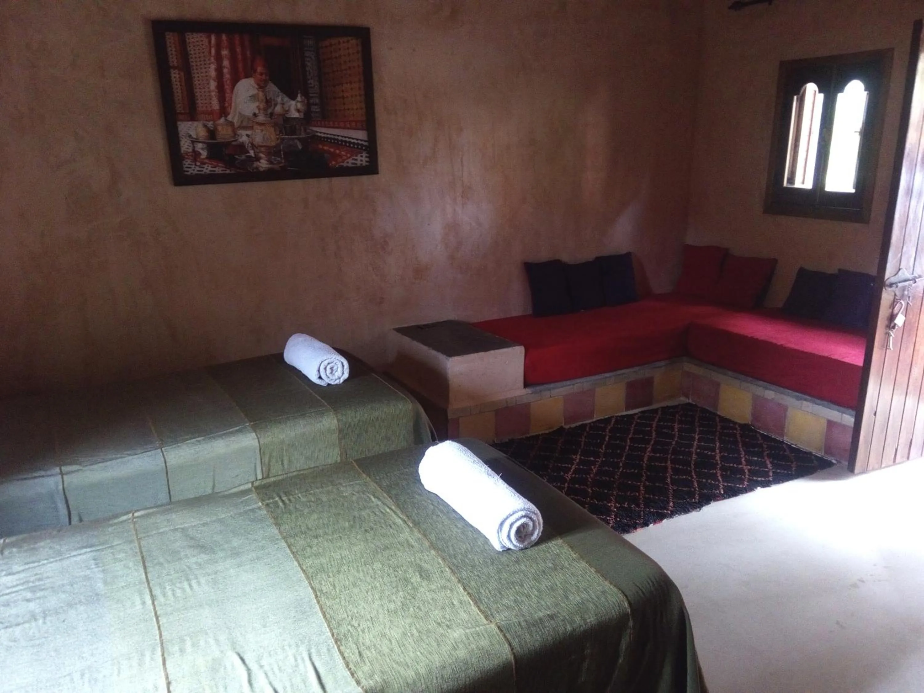Bed in La Kasbah d'Ouzoud
