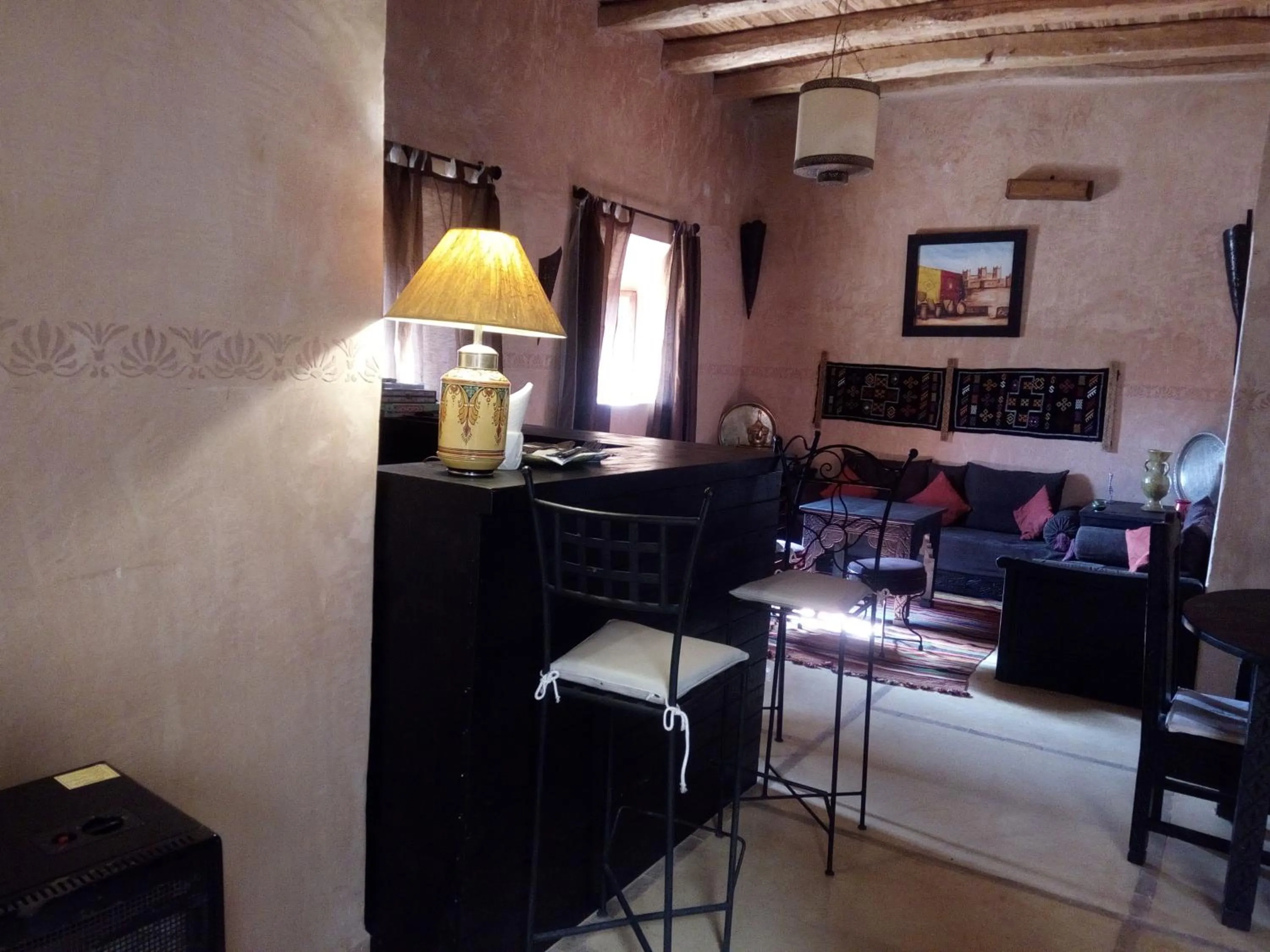 Lounge or bar in La Kasbah d'Ouzoud