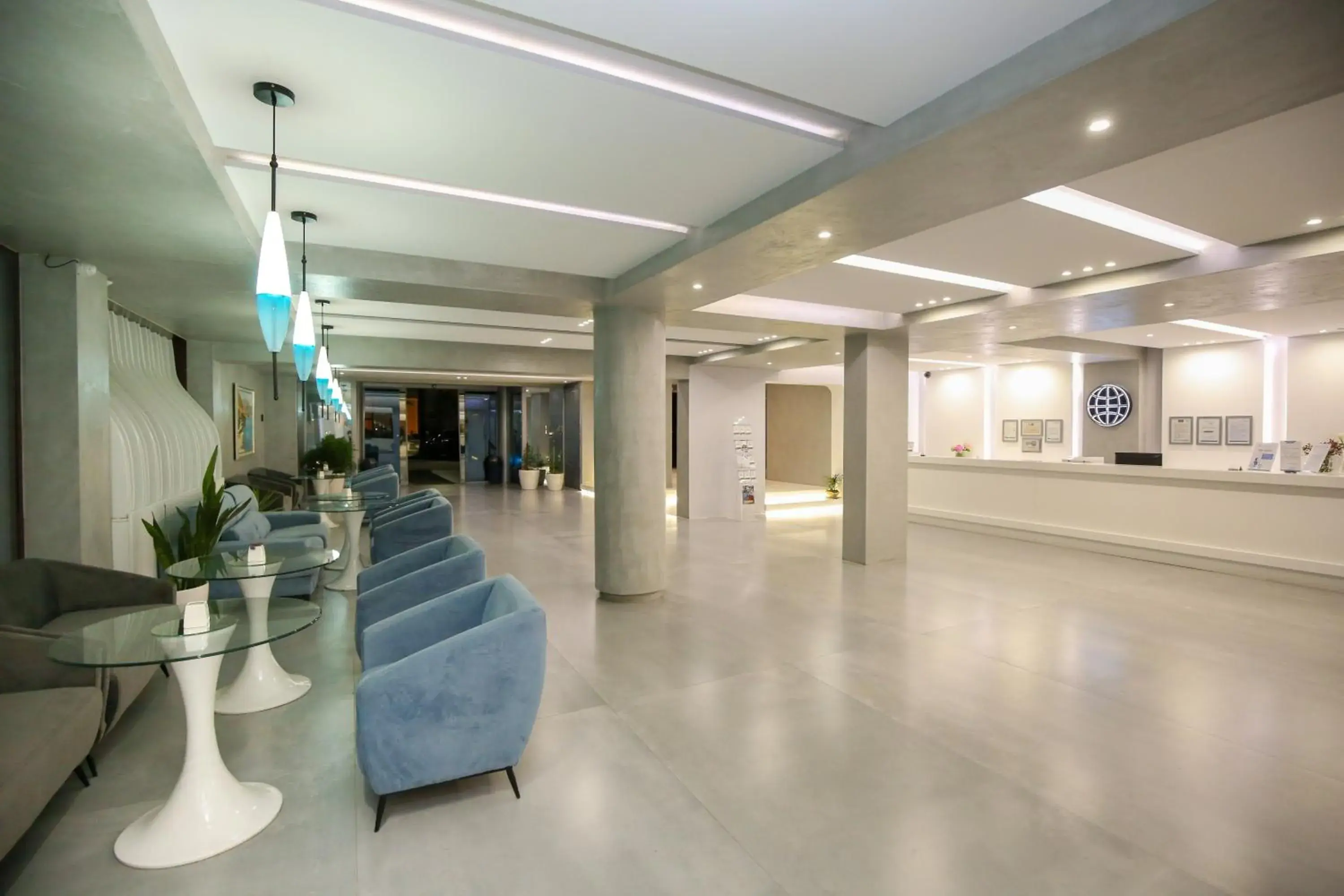 Lobby or reception in Hotel Vlora International Lobby or reception in Hotel Vlora International