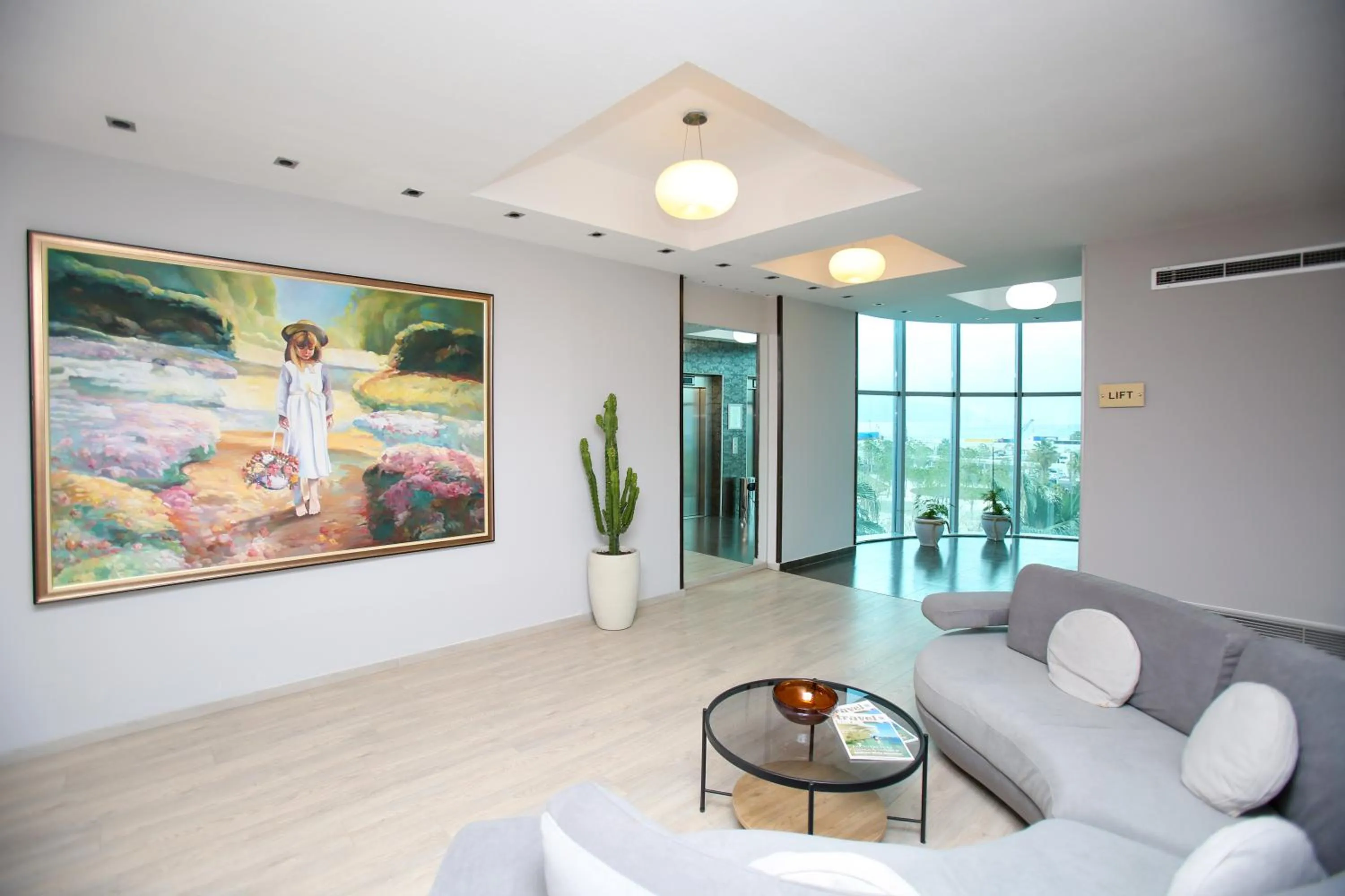 Decorative detail in Hotel Vlora International