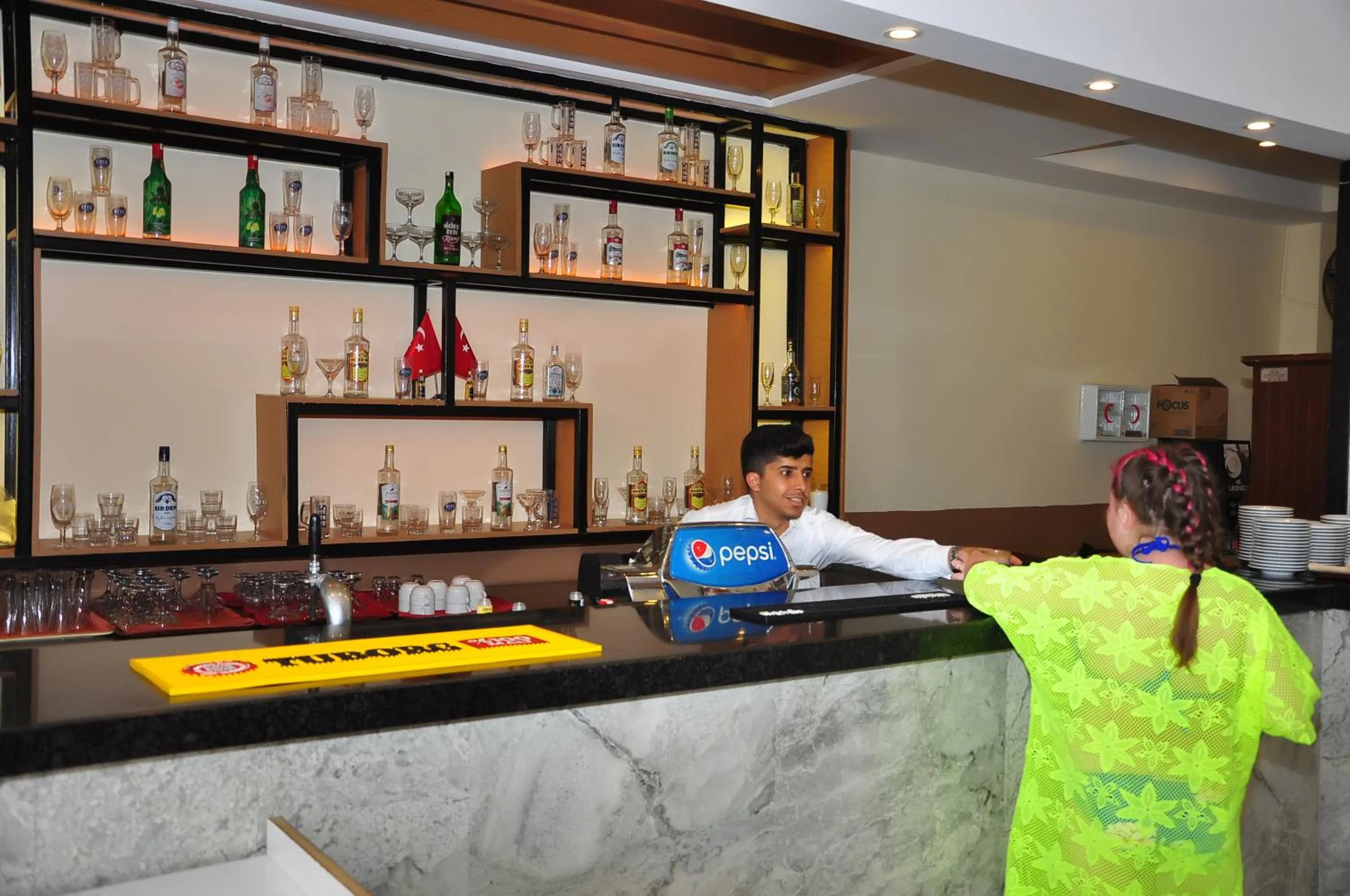 Lounge or bar in Side Yeşilöz Hotel