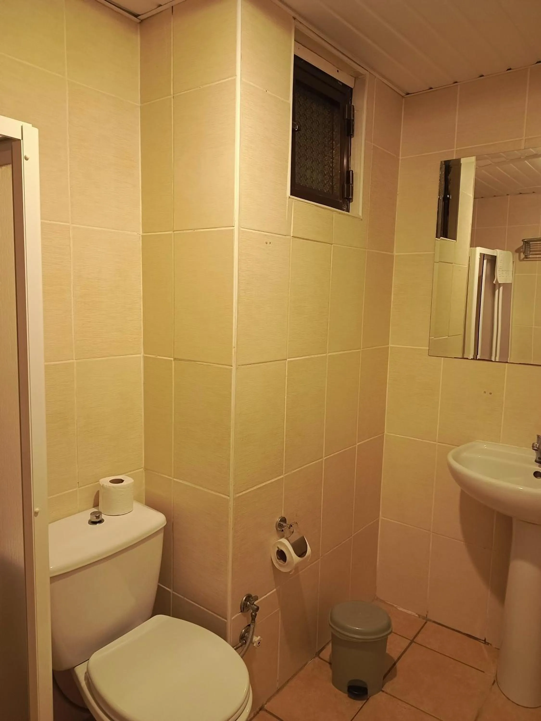 Toilet in Side Yeşilöz Hotel