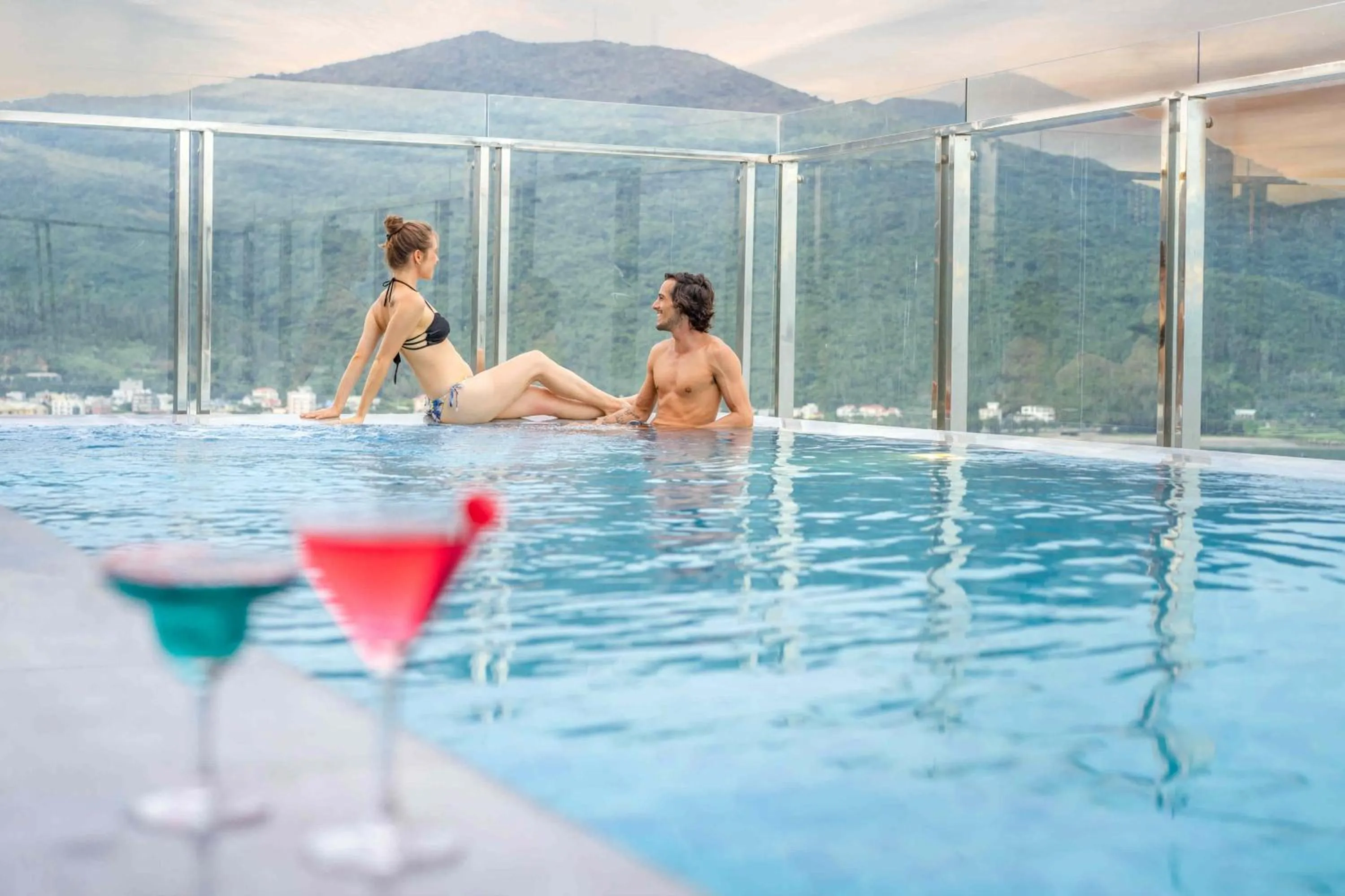 Mountain view in Grand Gold Hotel