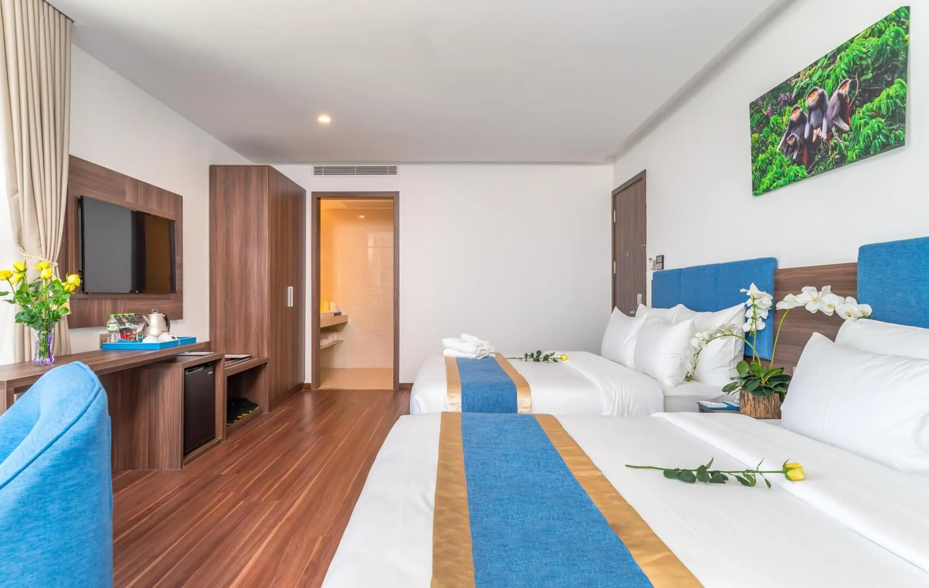 Bed in Grand Gold Hotel Bed in Grand Gold Hotel