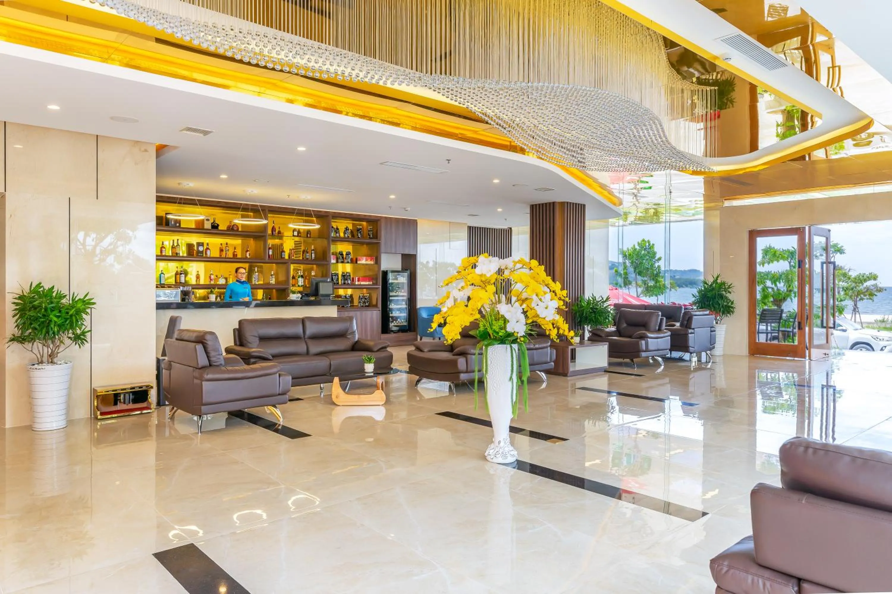 Lounge or bar in Grand Gold Hotel