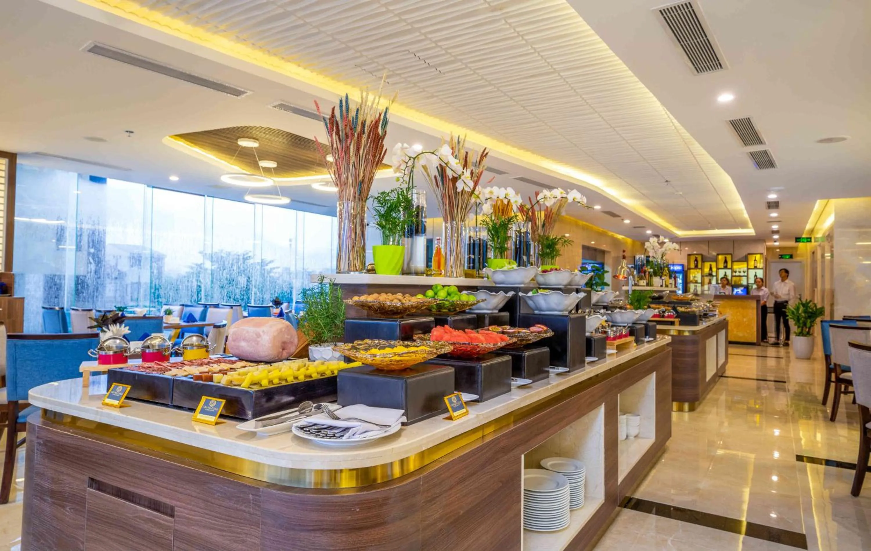 Breakfast in Grand Gold Hotel