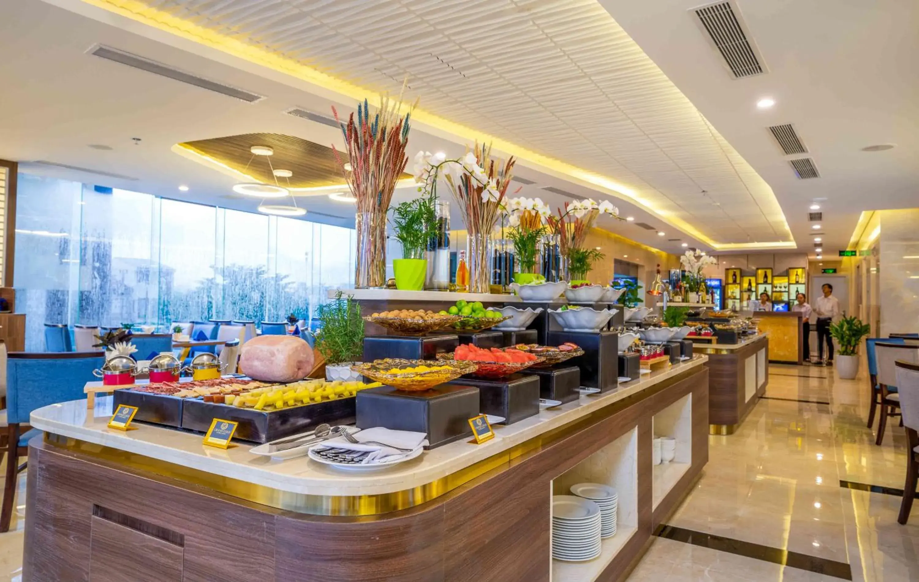 Breakfast in Grand Gold Hotel Breakfast in Grand Gold Hotel