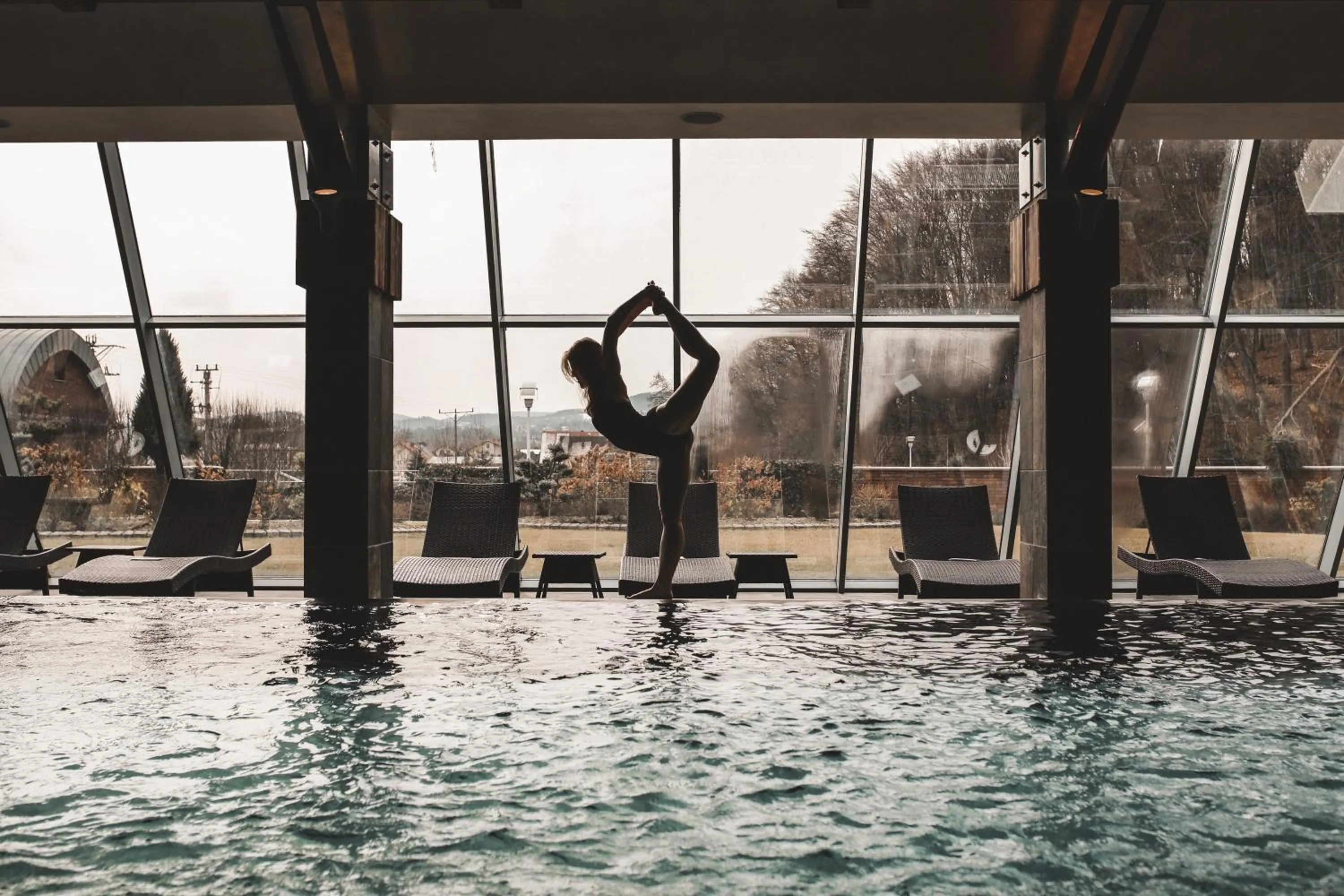 Swimming pool in Młyn Jacka Hotel & Spa