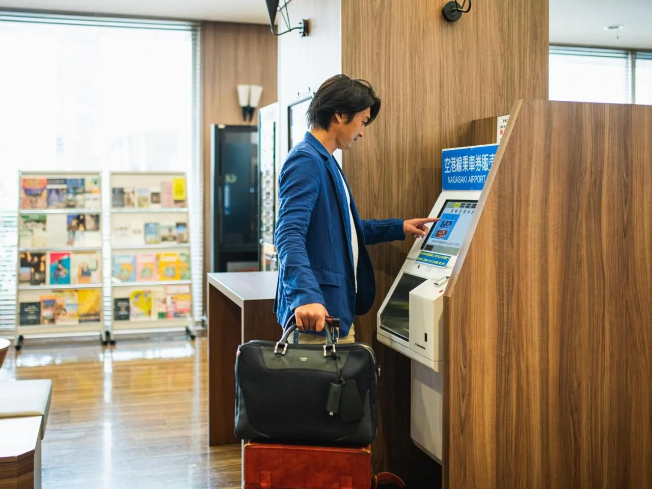 Lobby or reception in Nagasaki Bus Terminal Hotel