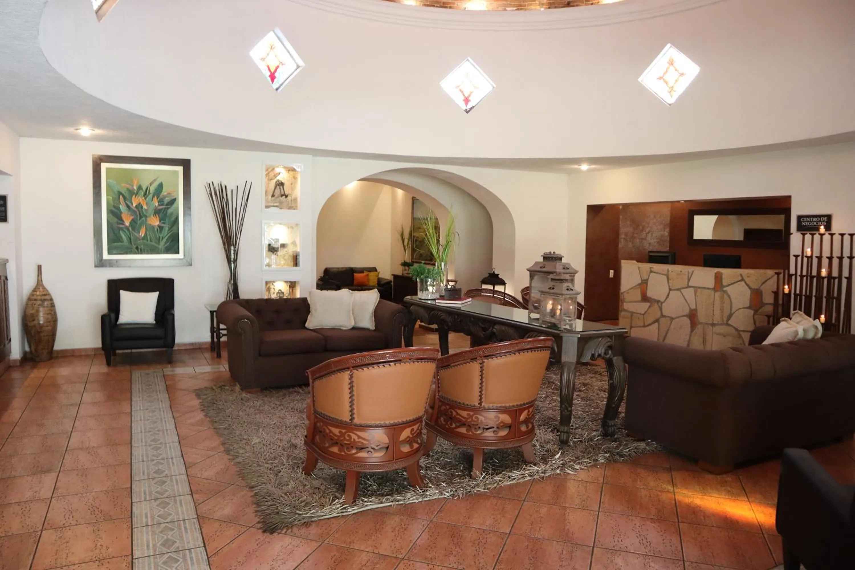Lobby or reception in Meson del Valle