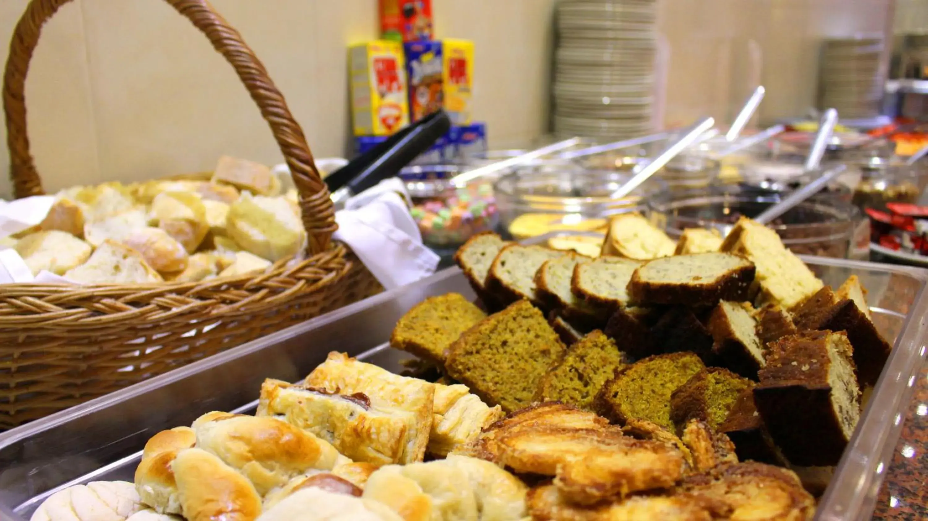 Buffet breakfast in Meson del Valle Buffet breakfast in Meson del Valle