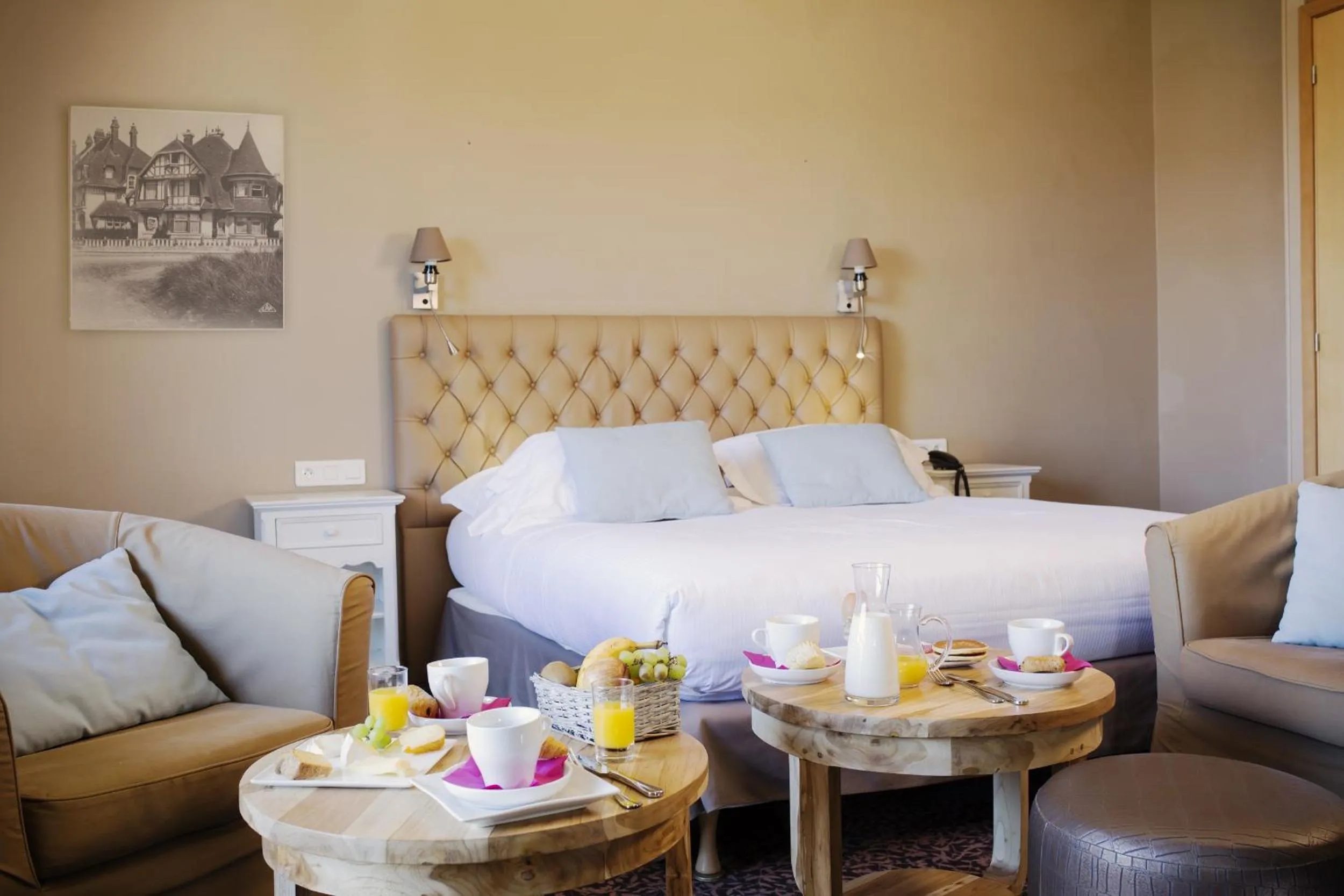 Bed in Les Jardins d'Hardelot