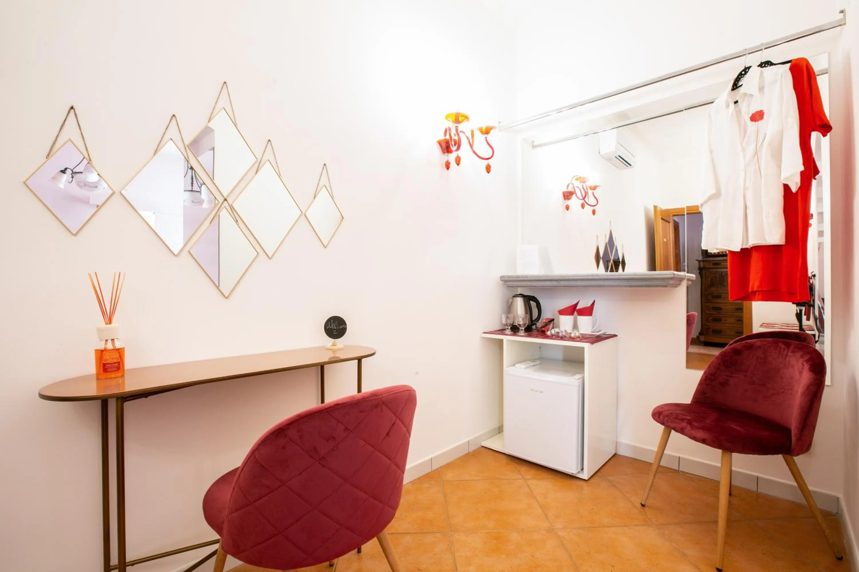 hair dresser in B&B Al Mare Sorrento