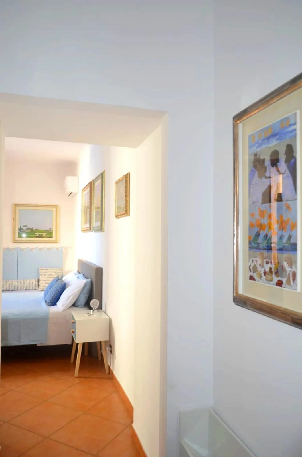 Bed in B&B Al Mare Sorrento