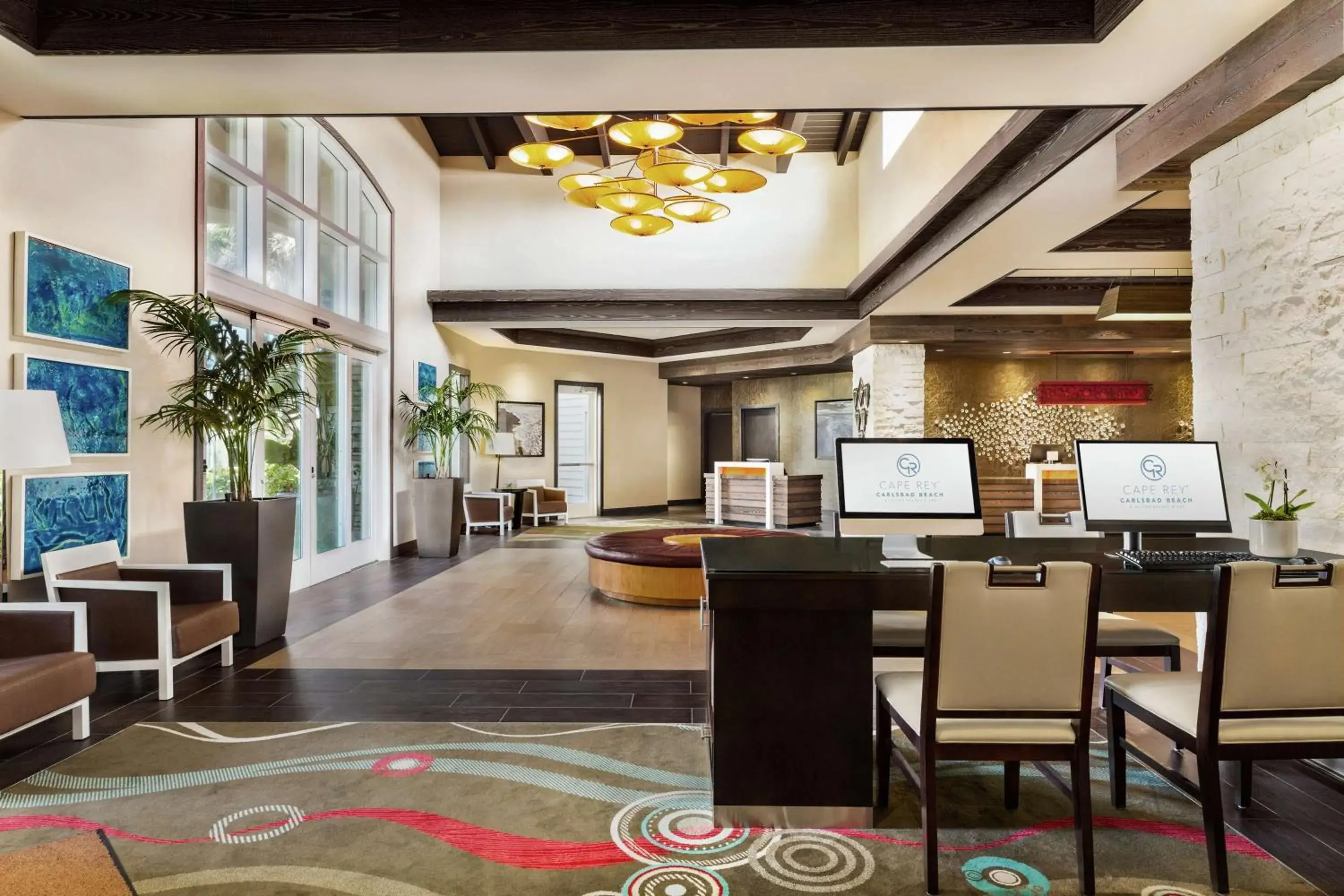 Lobby or reception in Cape Rey Carlsbad Beach, A Hilton Resort & Spa Lobby or reception in Cape Rey Carlsbad Beach, A Hilton Resort & Spa