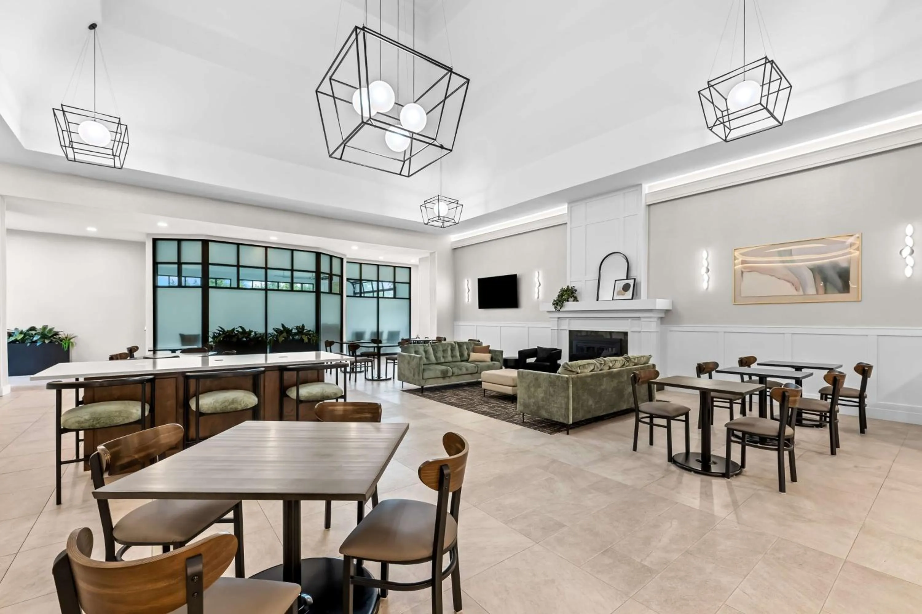 Lobby or reception in Best Western Plus Puyallup Hotel