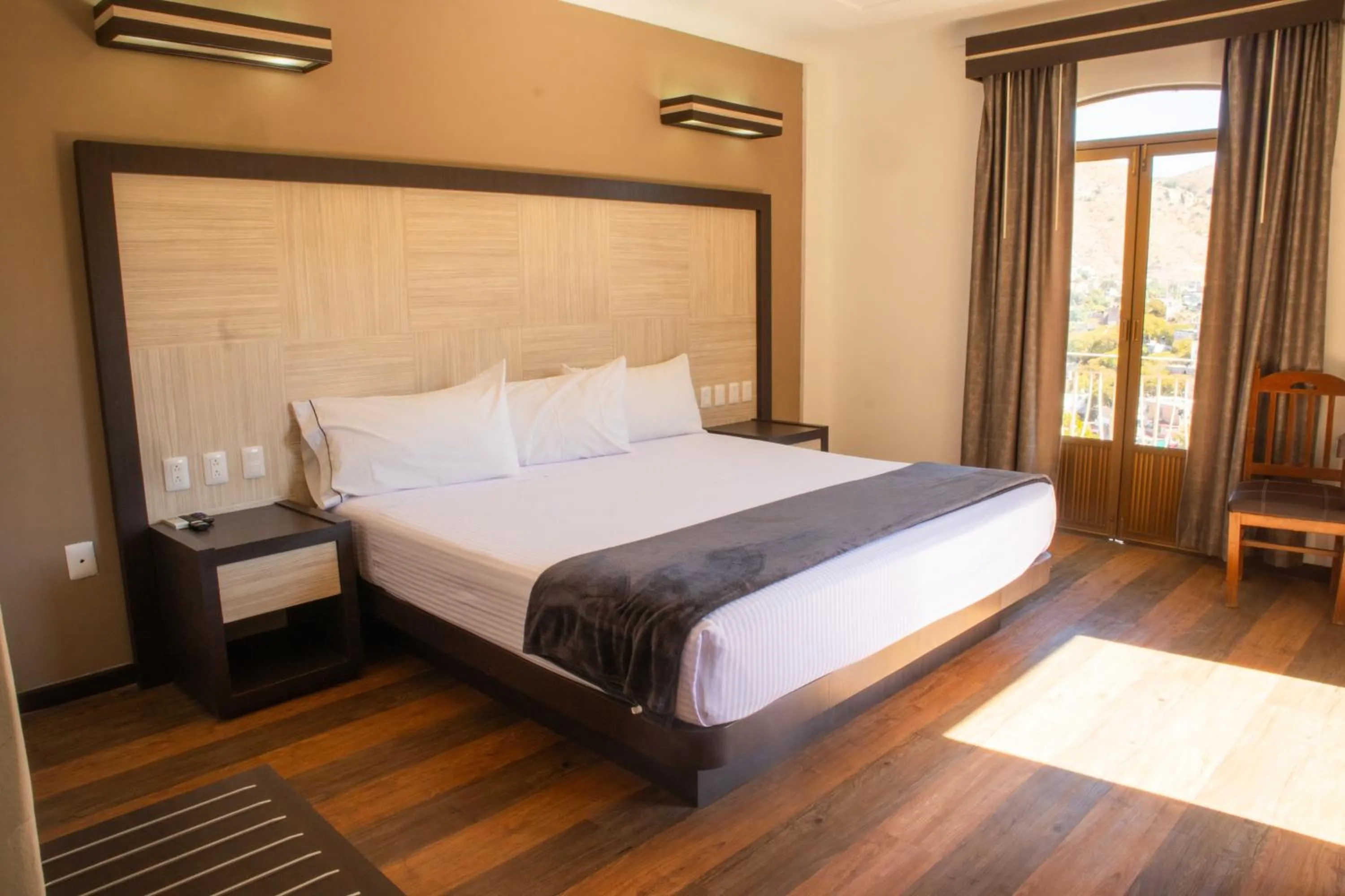 Bed in Hotel Paseo de la Presa