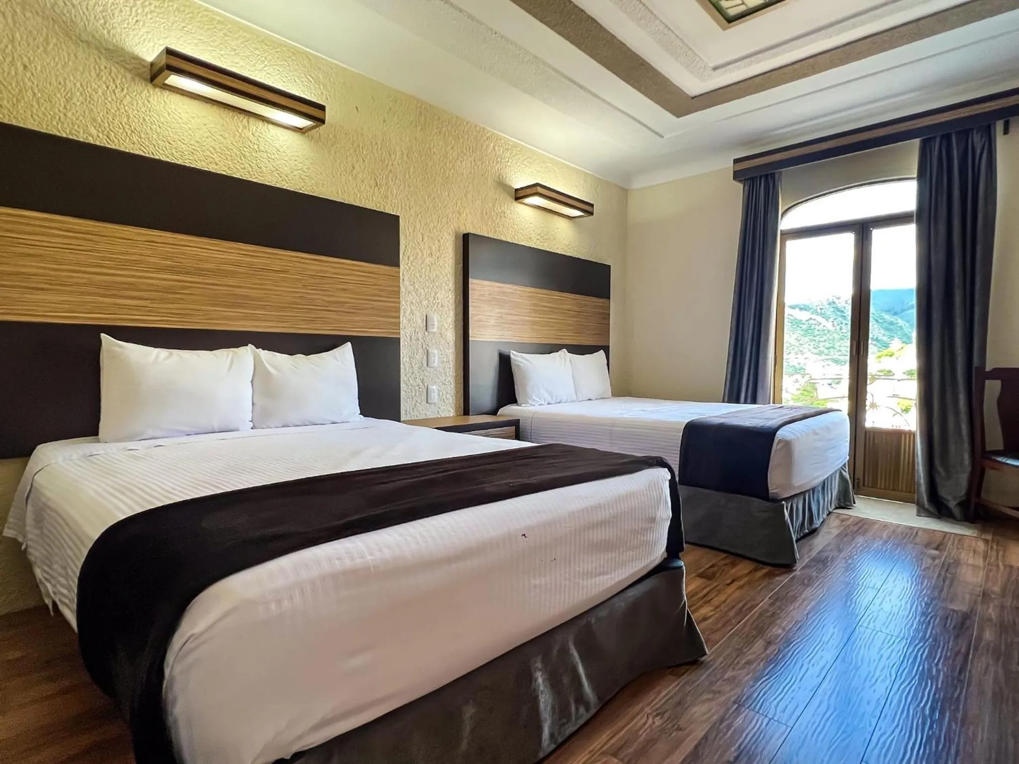 Bed in Hotel Paseo de la Presa