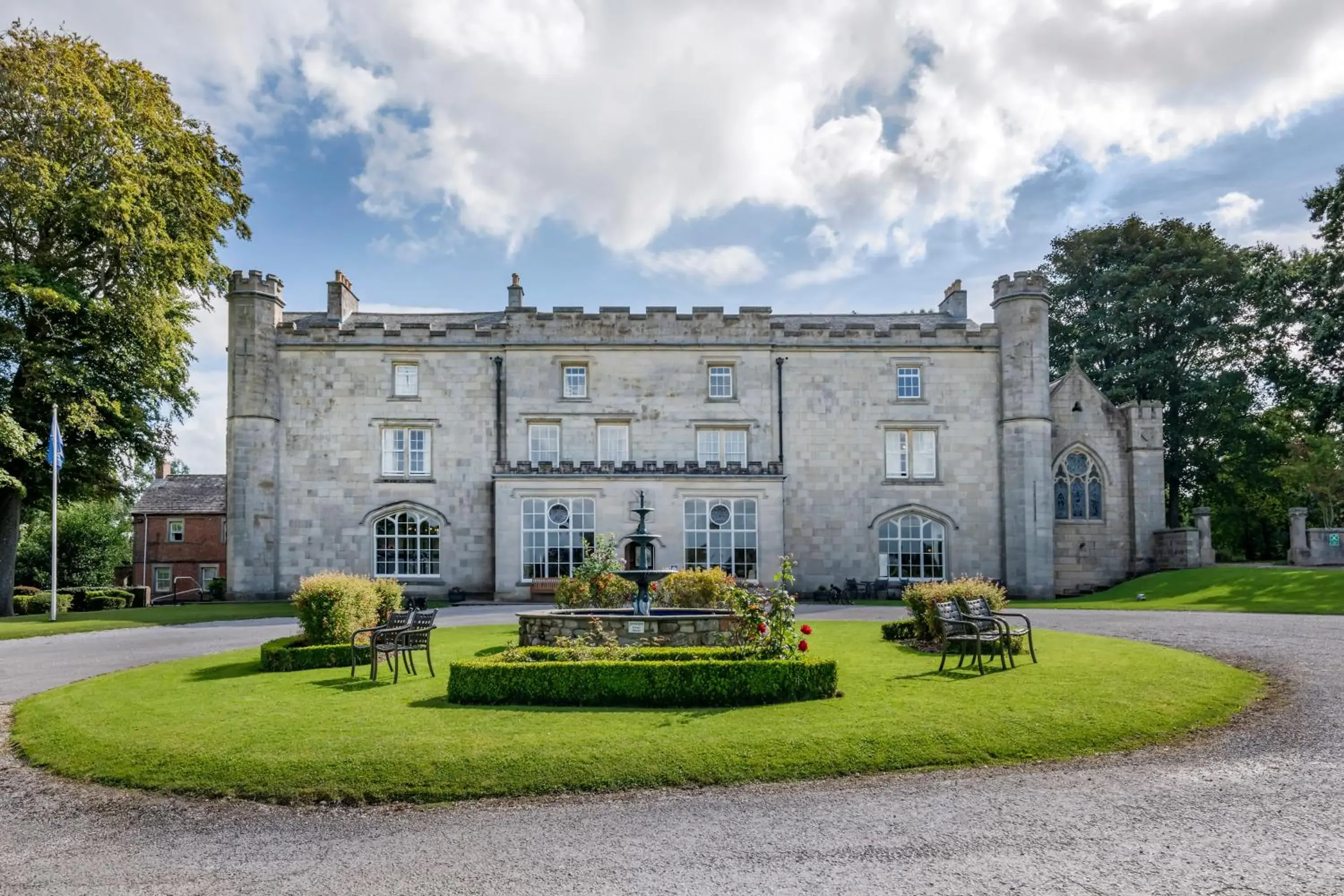 Property building in Thurnham Hall Resort Property building in Thurnham Hall Resort