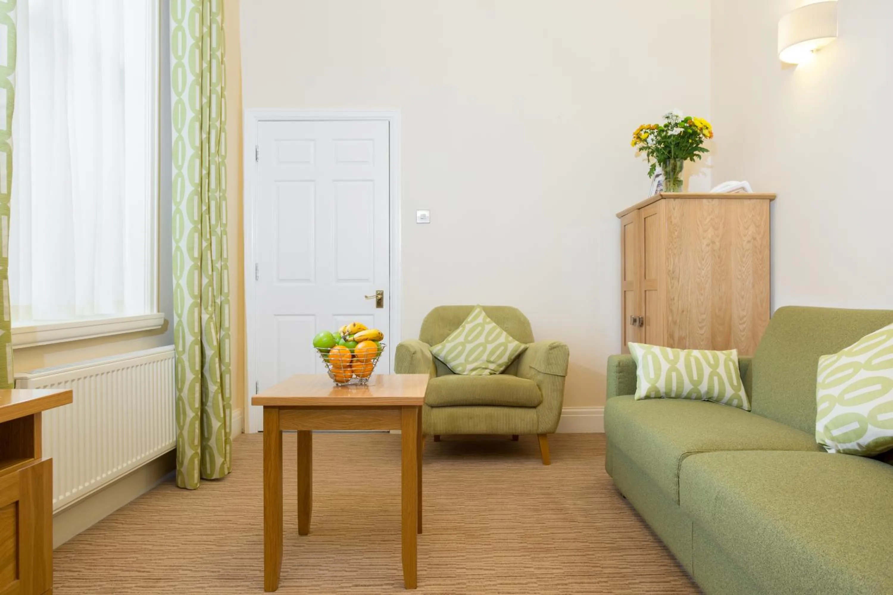 Living room in Thurnham Hall Resort