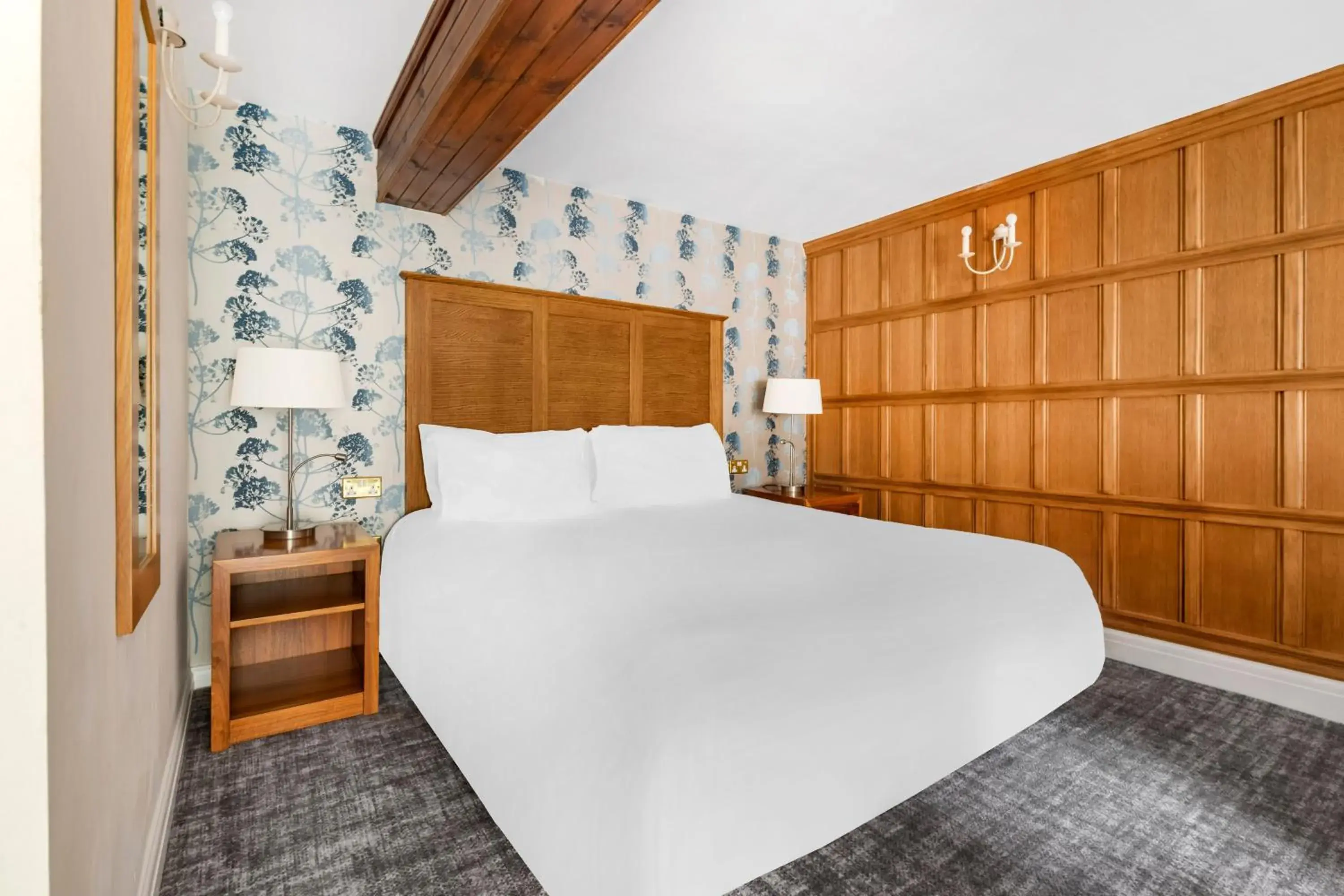 Bedroom, Bed in Thurnham Hall Resort Bedroom, Bed in Thurnham Hall Resort