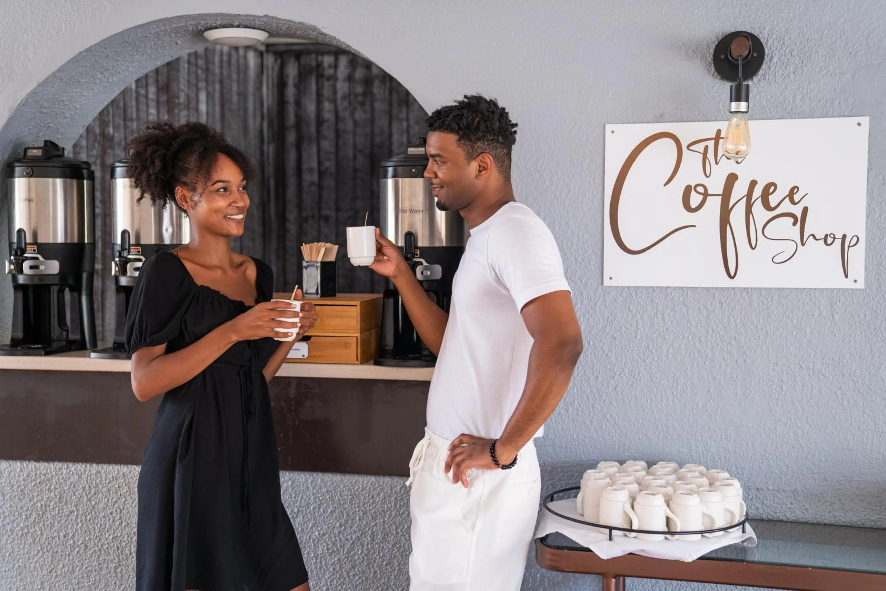 Coffee/tea facilities in Jolly Beach Antigua - All Inclusive