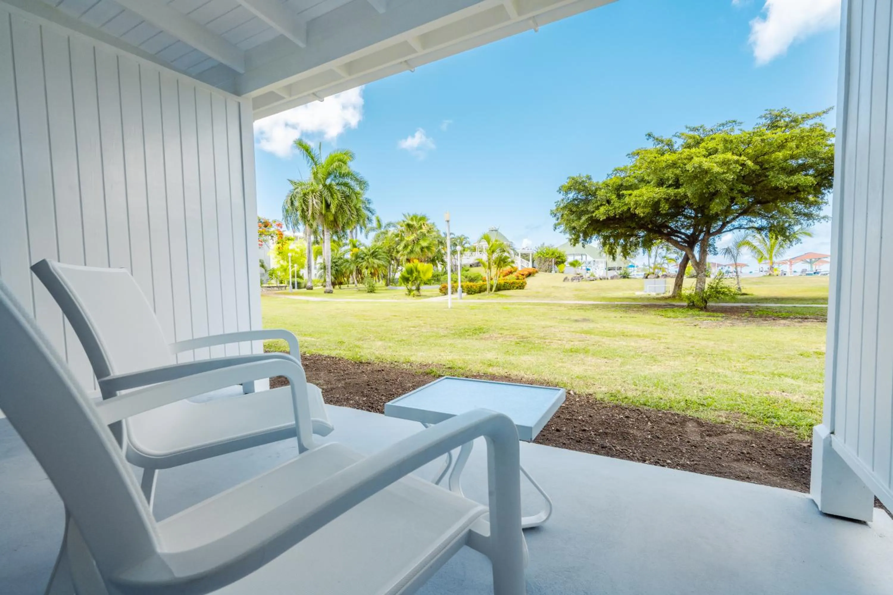 Patio in Jolly Beach Antigua - All Inclusive