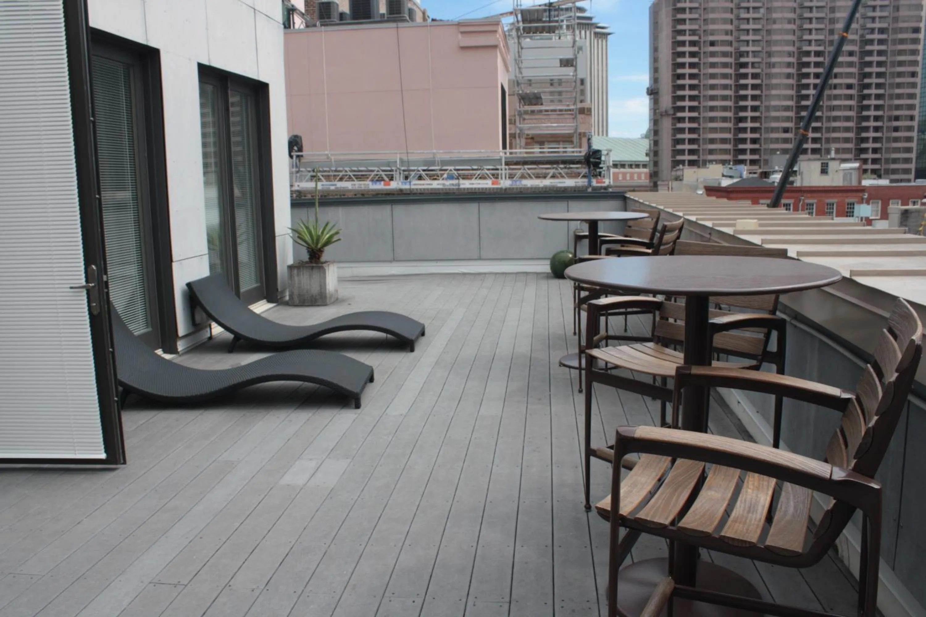 Patio in Loft 523