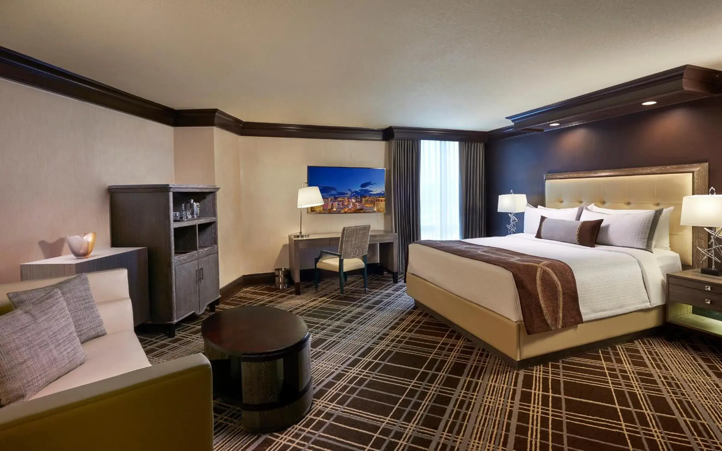Bedroom, Bed in Treasure Island - TI Las Vegas Hotel & Casino Bedroom, Bed in Treasure Island - TI Las Vegas Hotel & Casino
