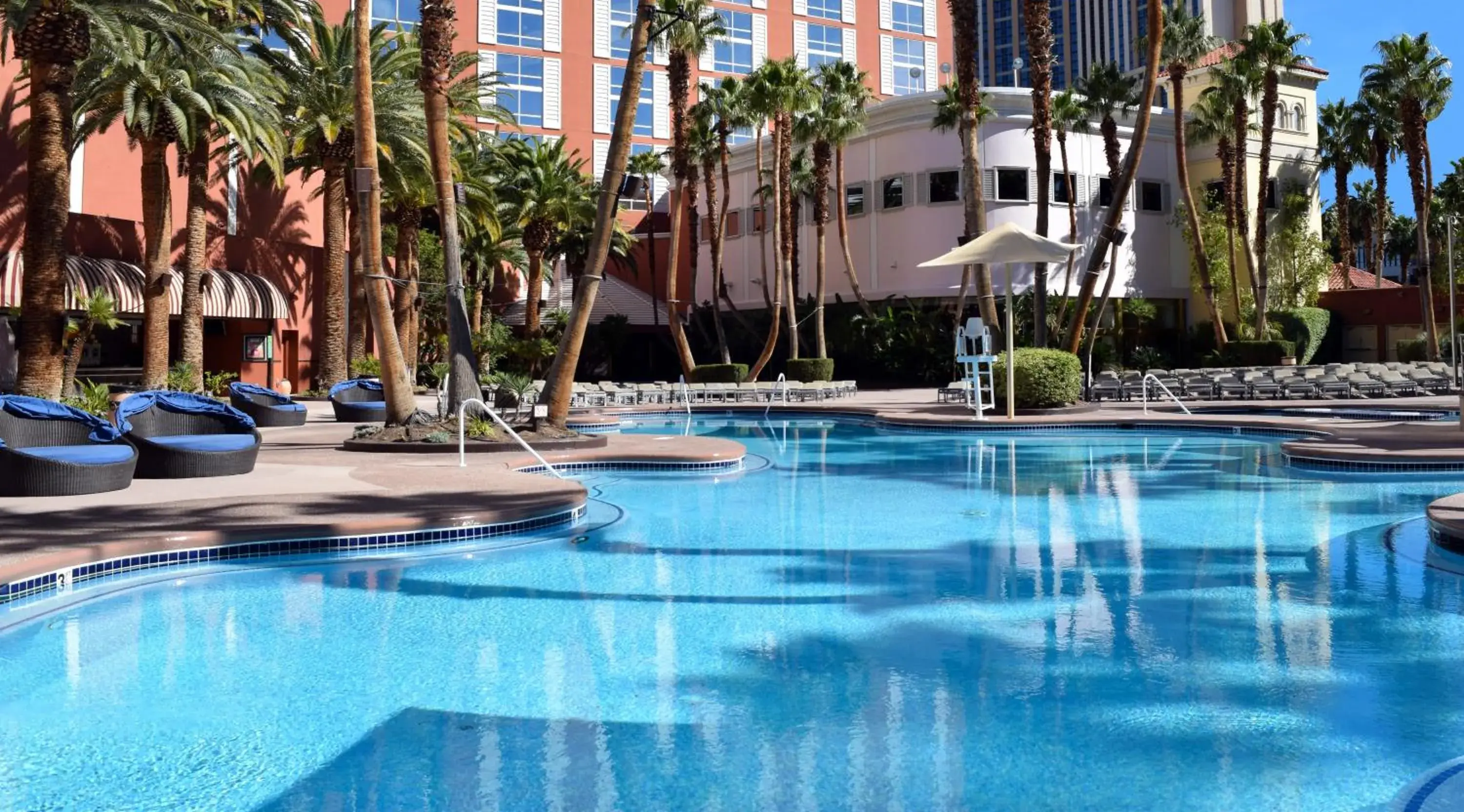 Swimming pool in Treasure Island - TI Las Vegas Hotel & Casino Swimming pool in Treasure Island - TI Las Vegas Hotel & Casino