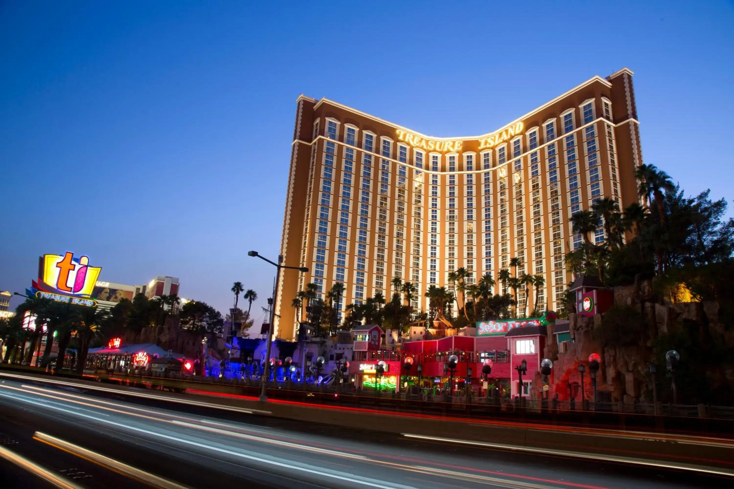 Property building in Treasure Island - TI Las Vegas Hotel & Casino Property building in Treasure Island - TI Las Vegas Hotel & Casino
