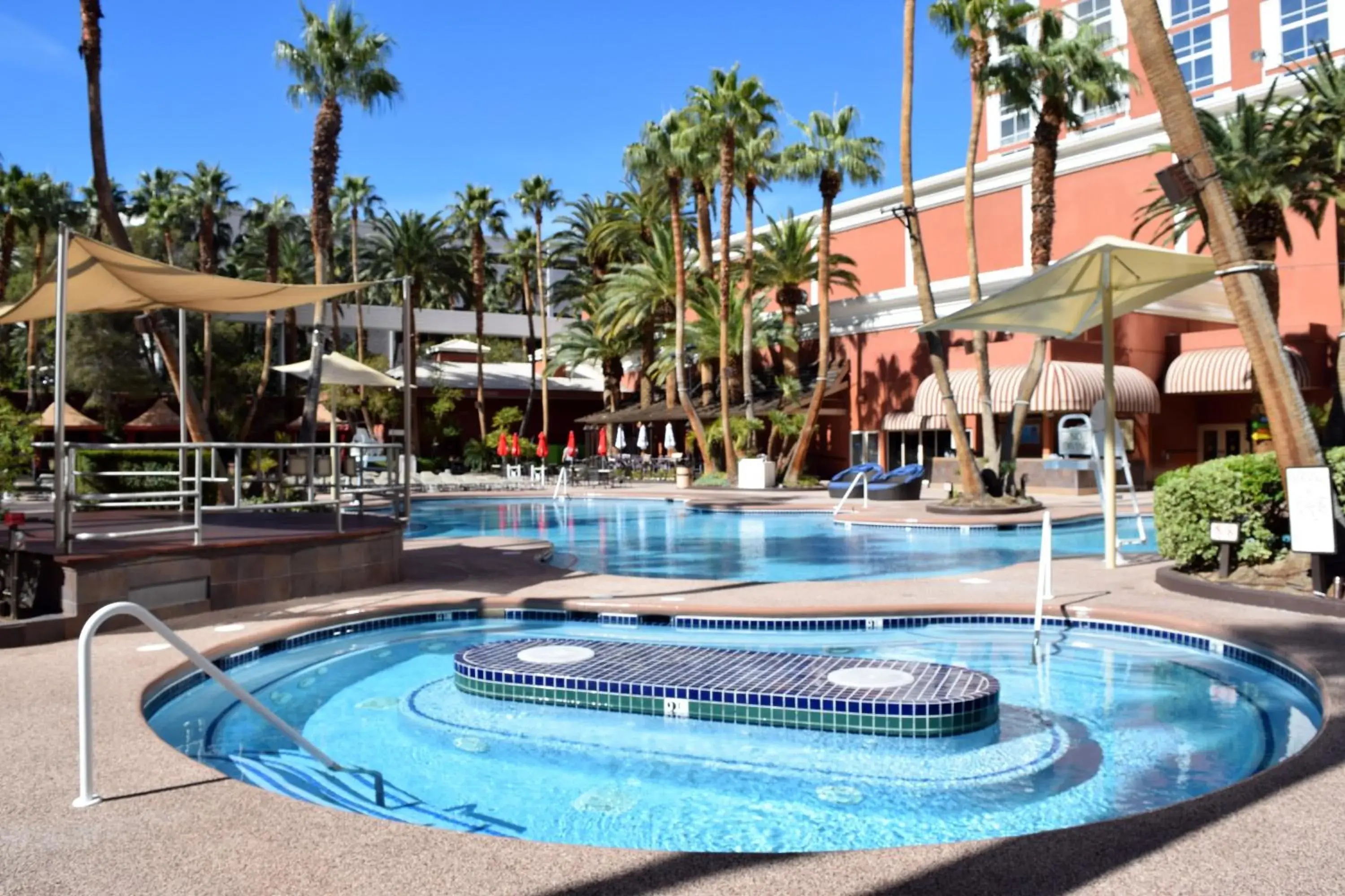 Swimming pool in Treasure Island - TI Las Vegas Hotel & Casino Swimming pool in Treasure Island - TI Las Vegas Hotel & Casino