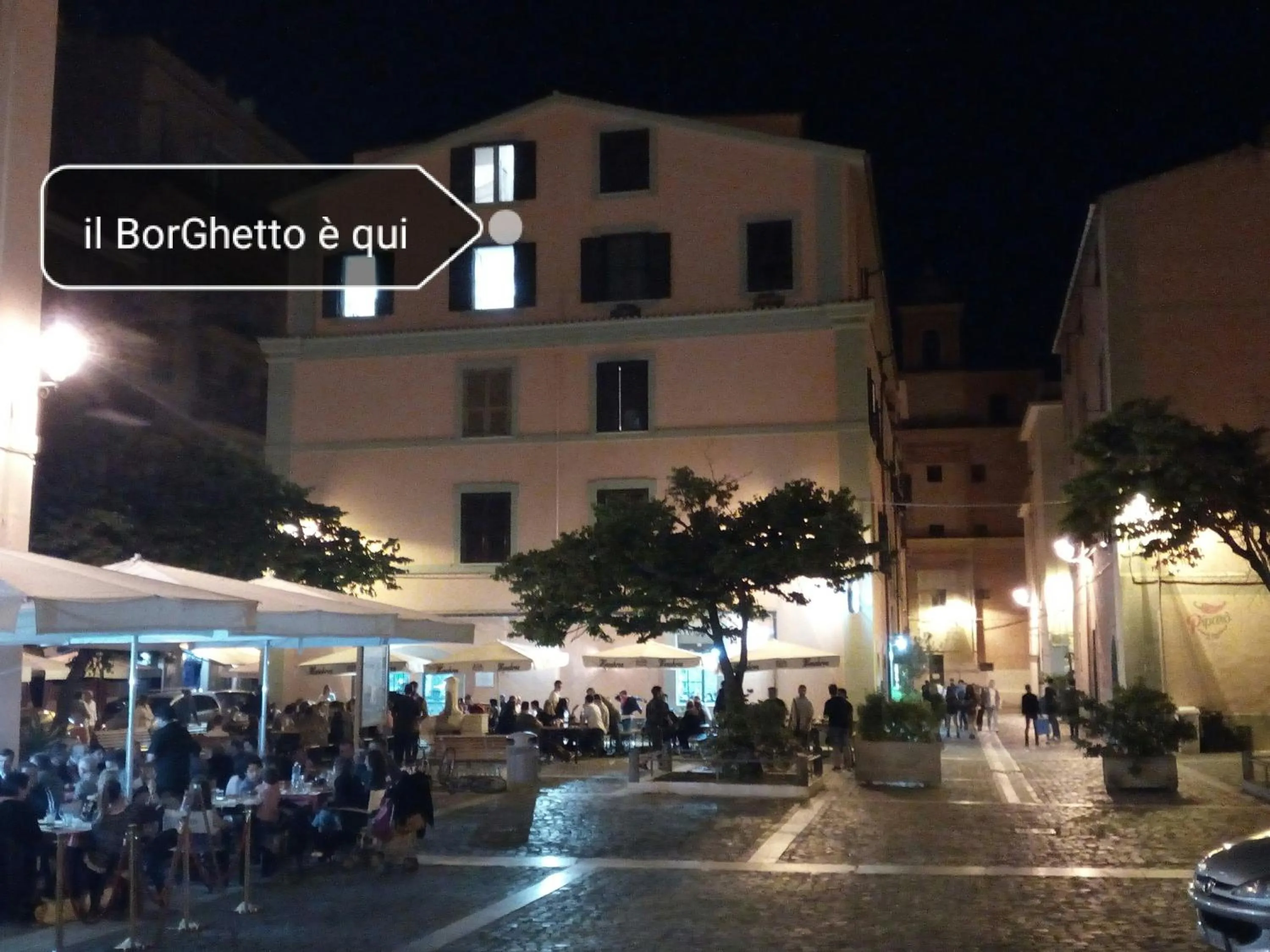 Restaurant/places to eat in Il BorGhetto Guest House