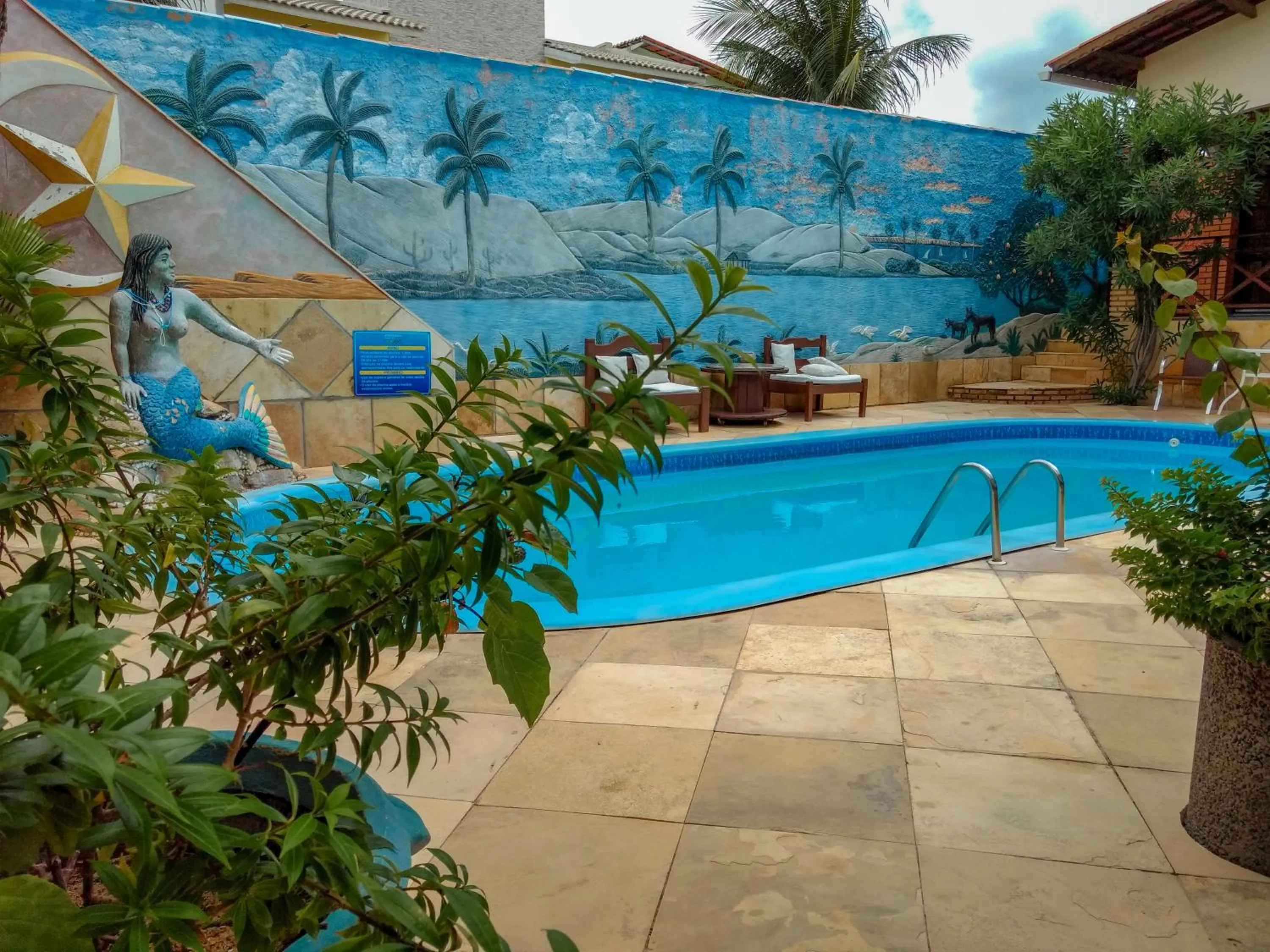 Swimming pool in Jardim dos Orixás