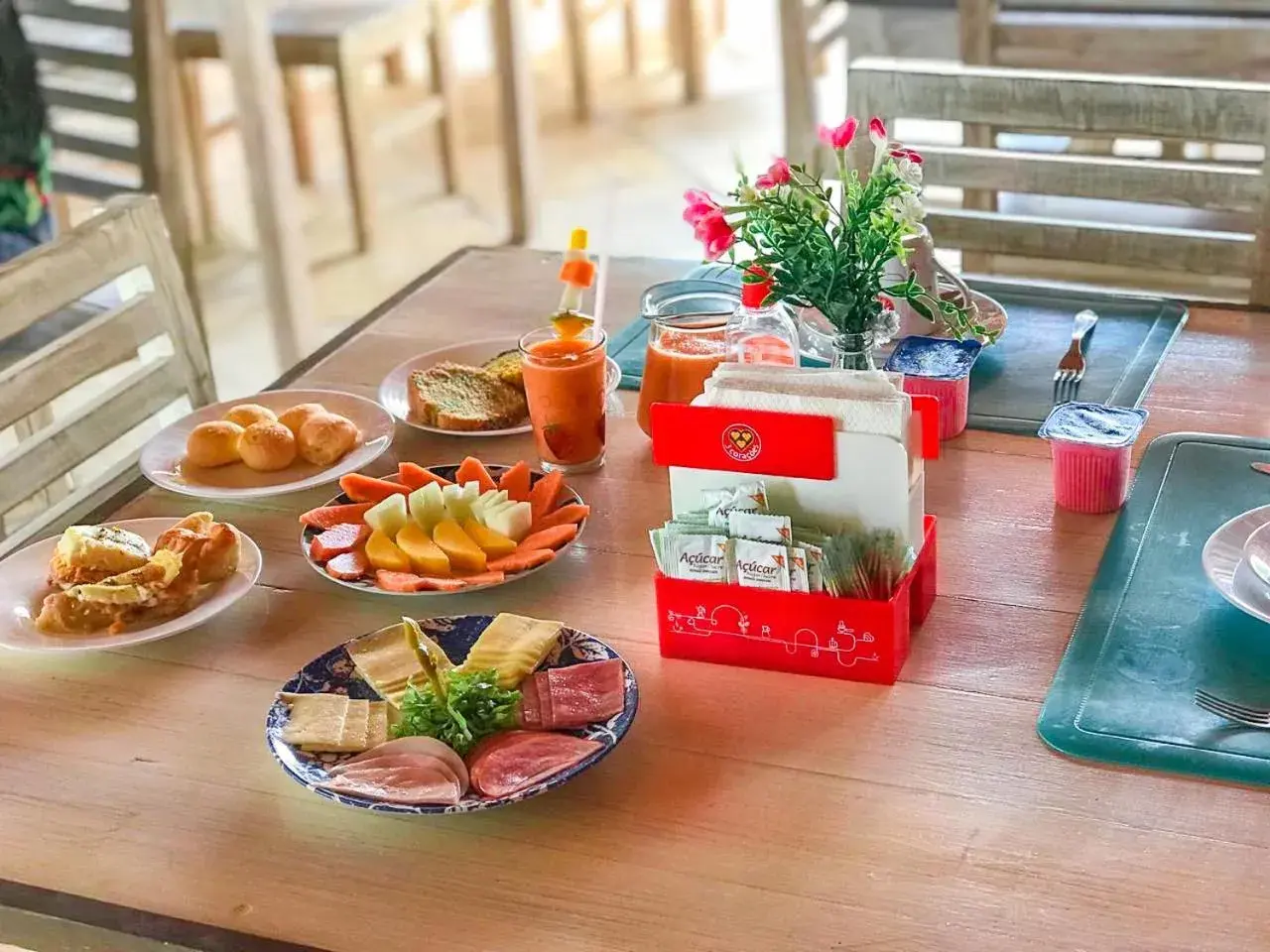 Food close-up in Jardim dos Orixás Food close-up in Jardim dos Orixás