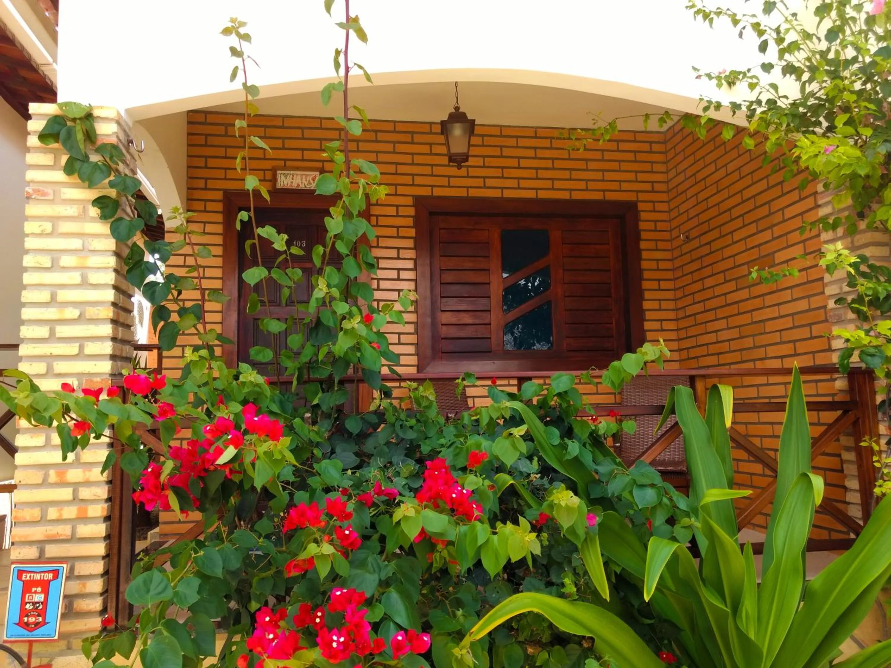 Garden view in Jardim dos Orixás