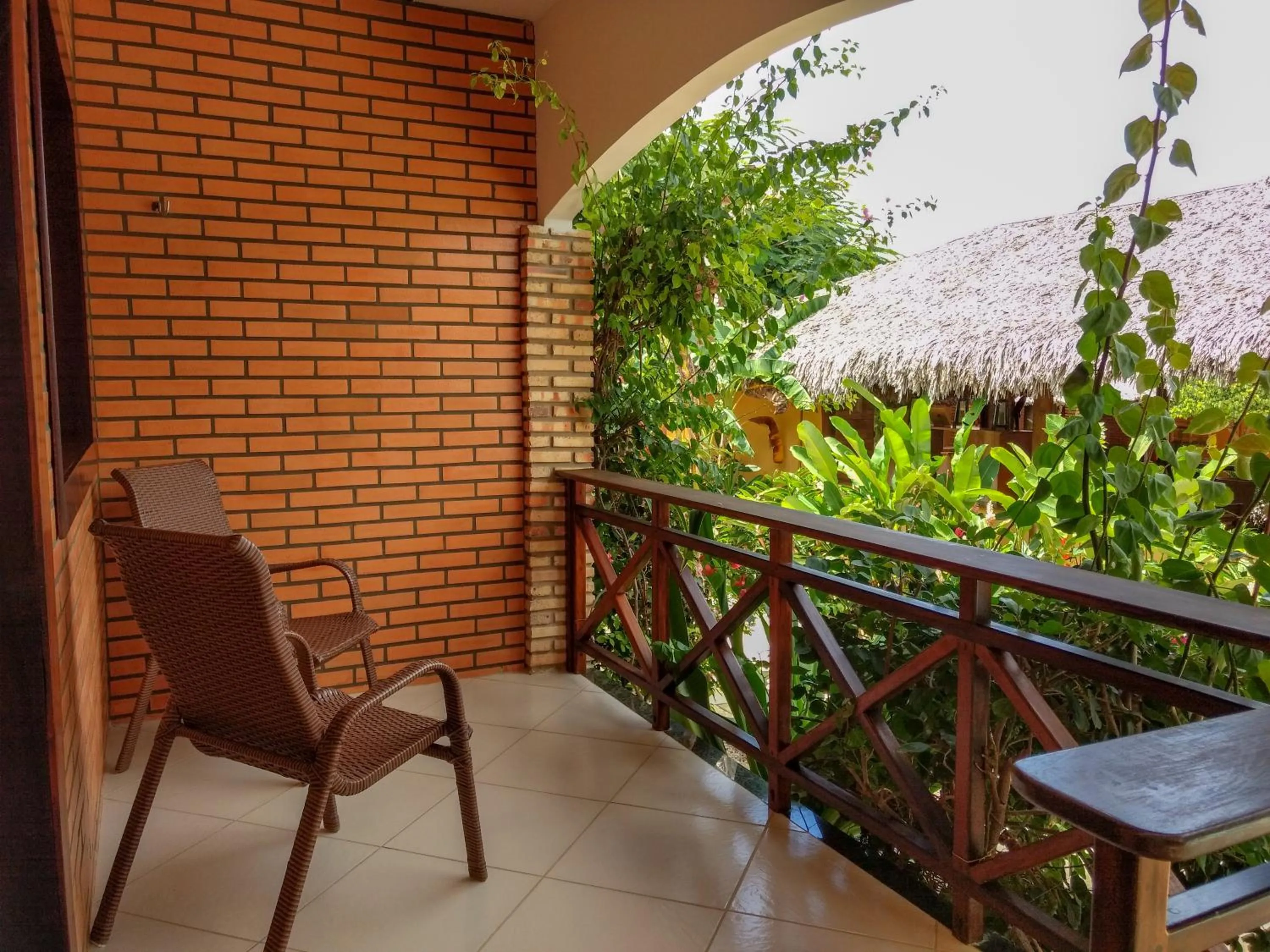 Garden view in Jardim dos Orixás
