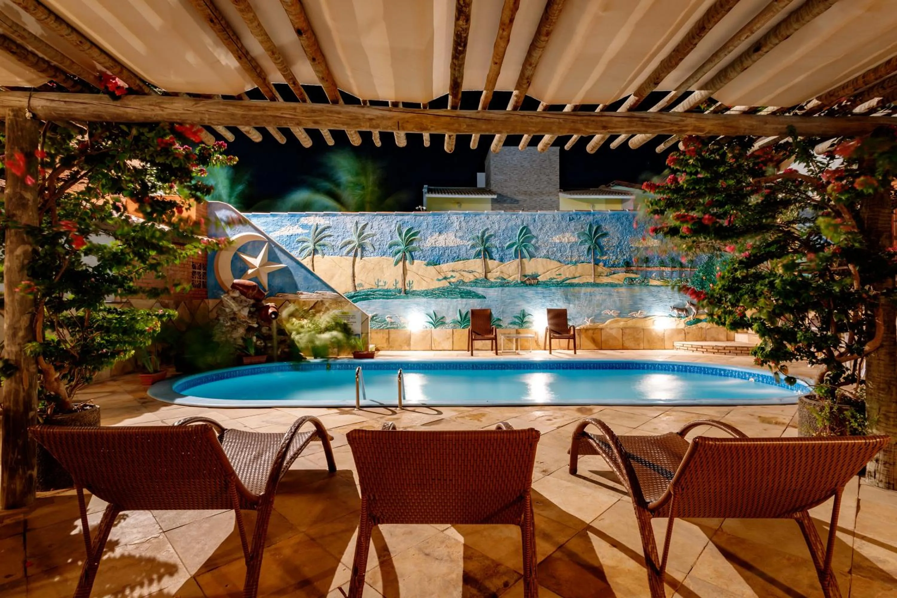 Swimming pool in Jardim dos Orixás