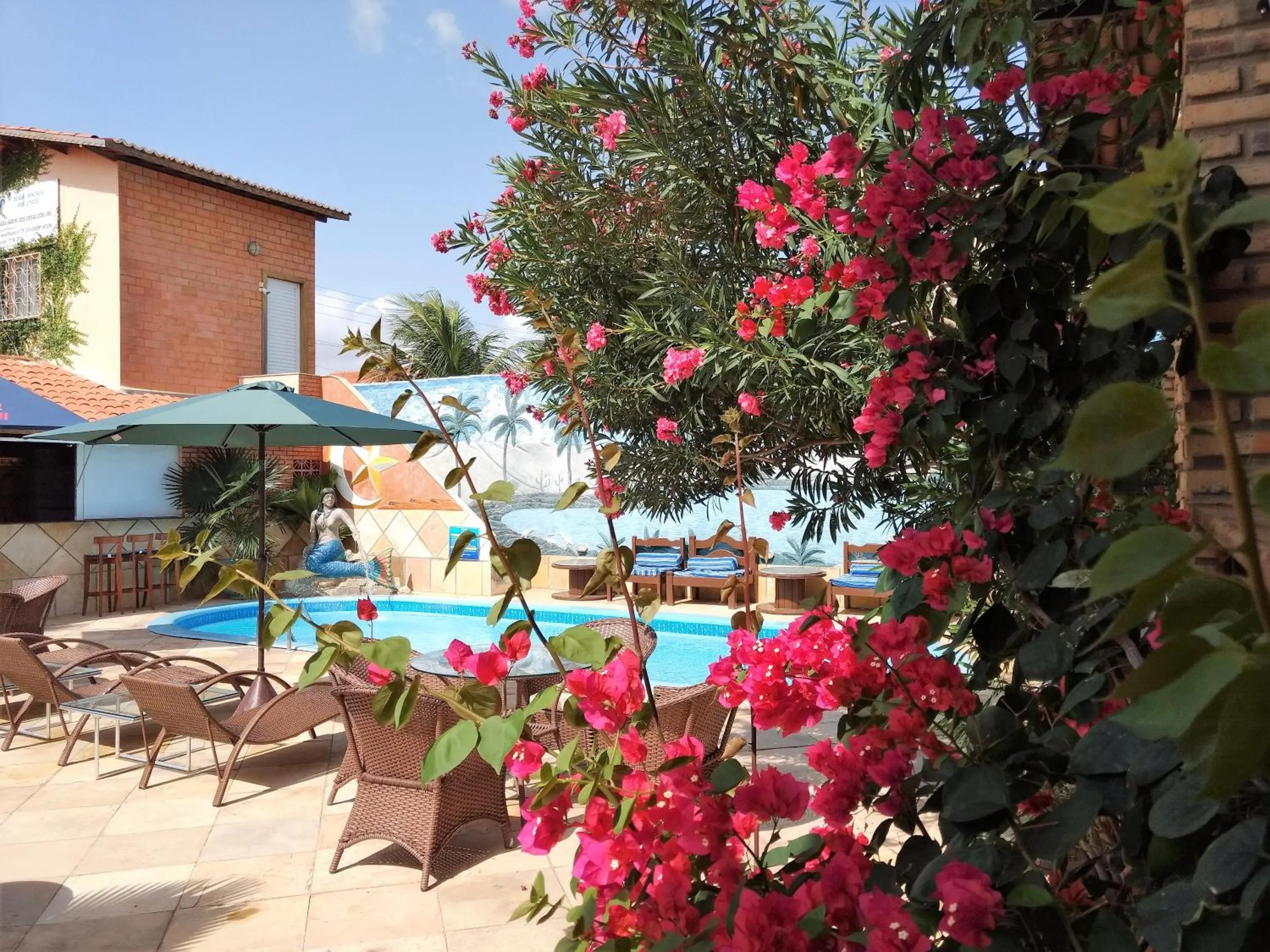 Swimming pool in Jardim dos Orixás