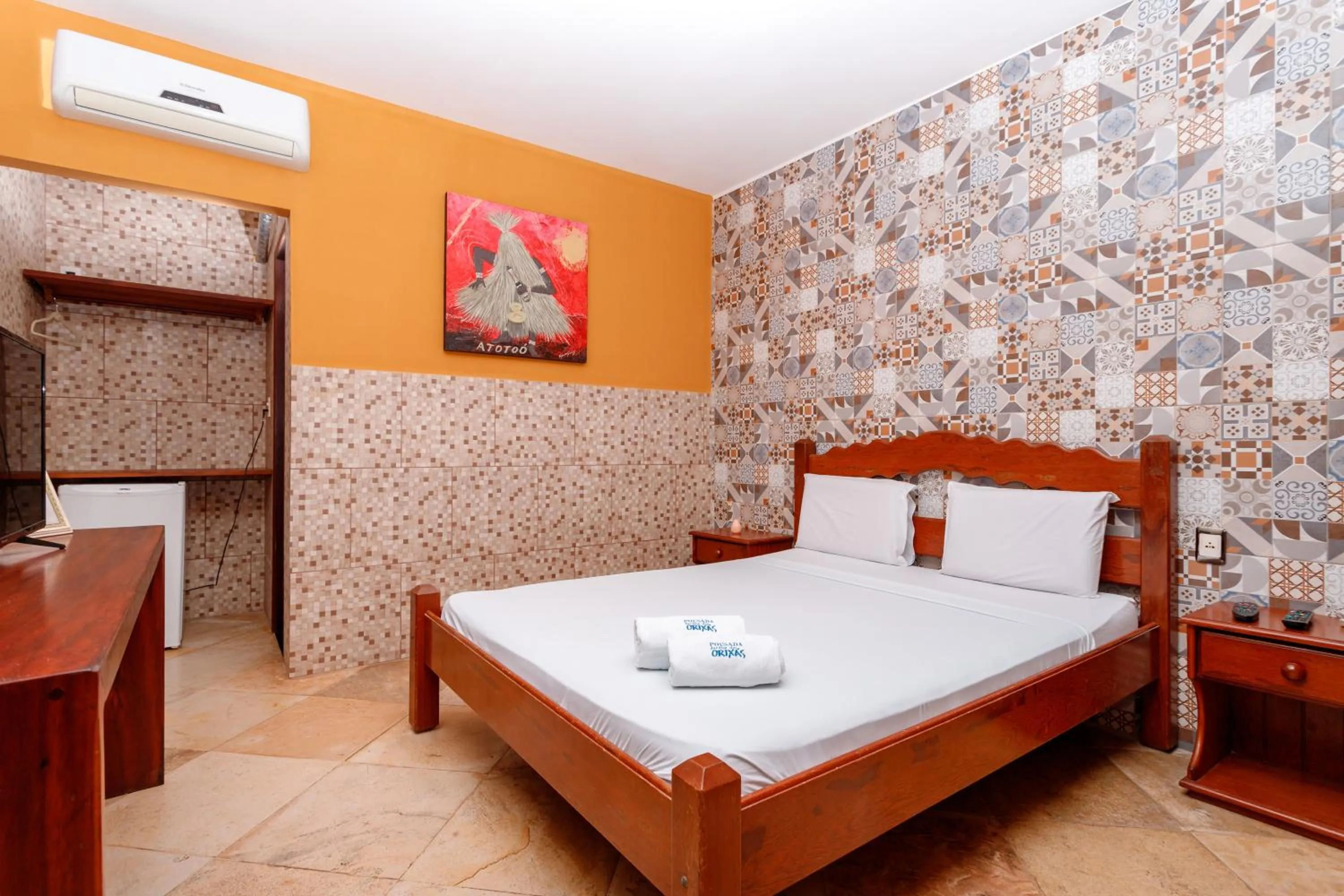 Bedroom, Bed in Jardim dos Orixás