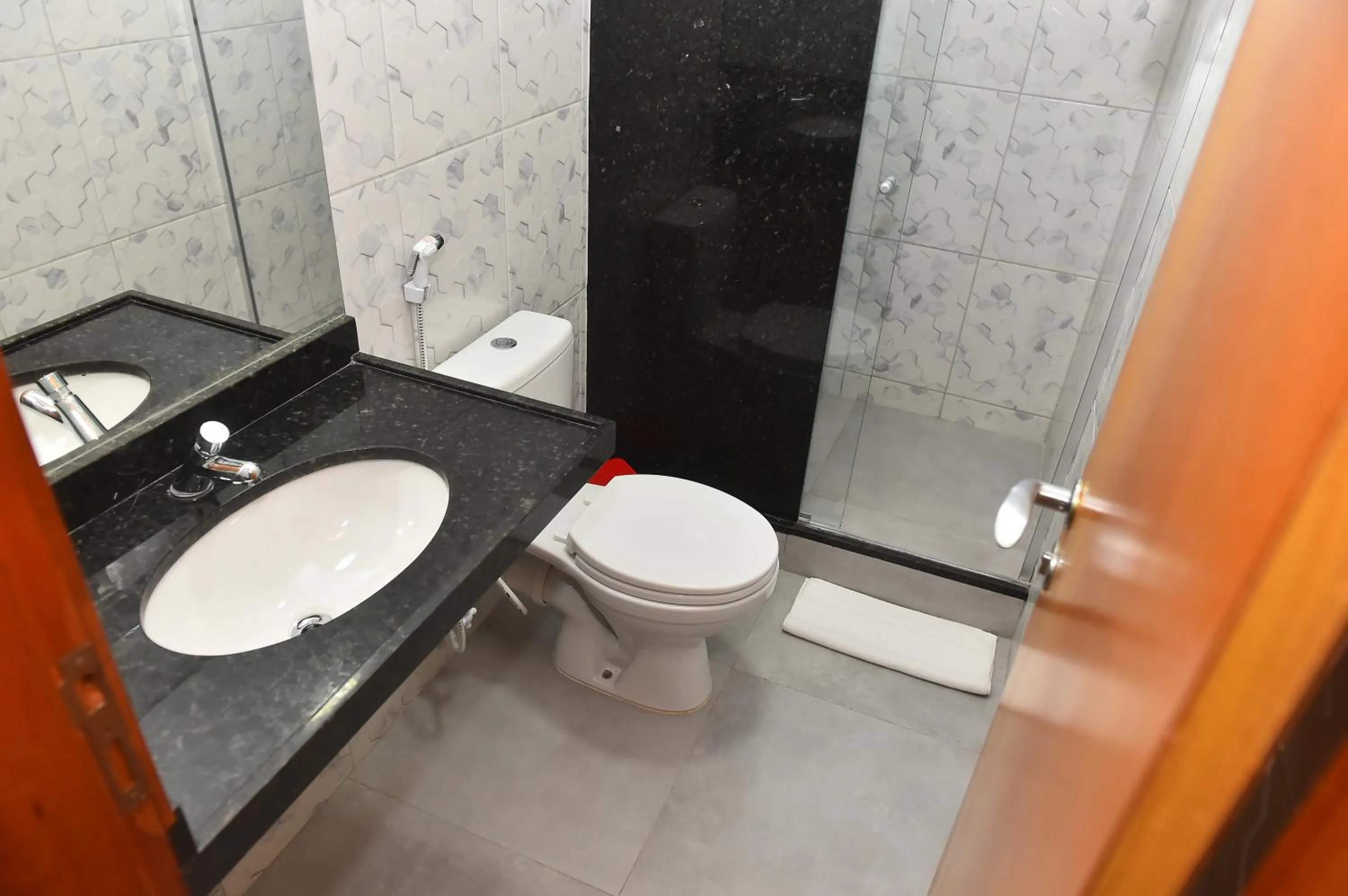 Bathroom in Hotel Três Caravelas