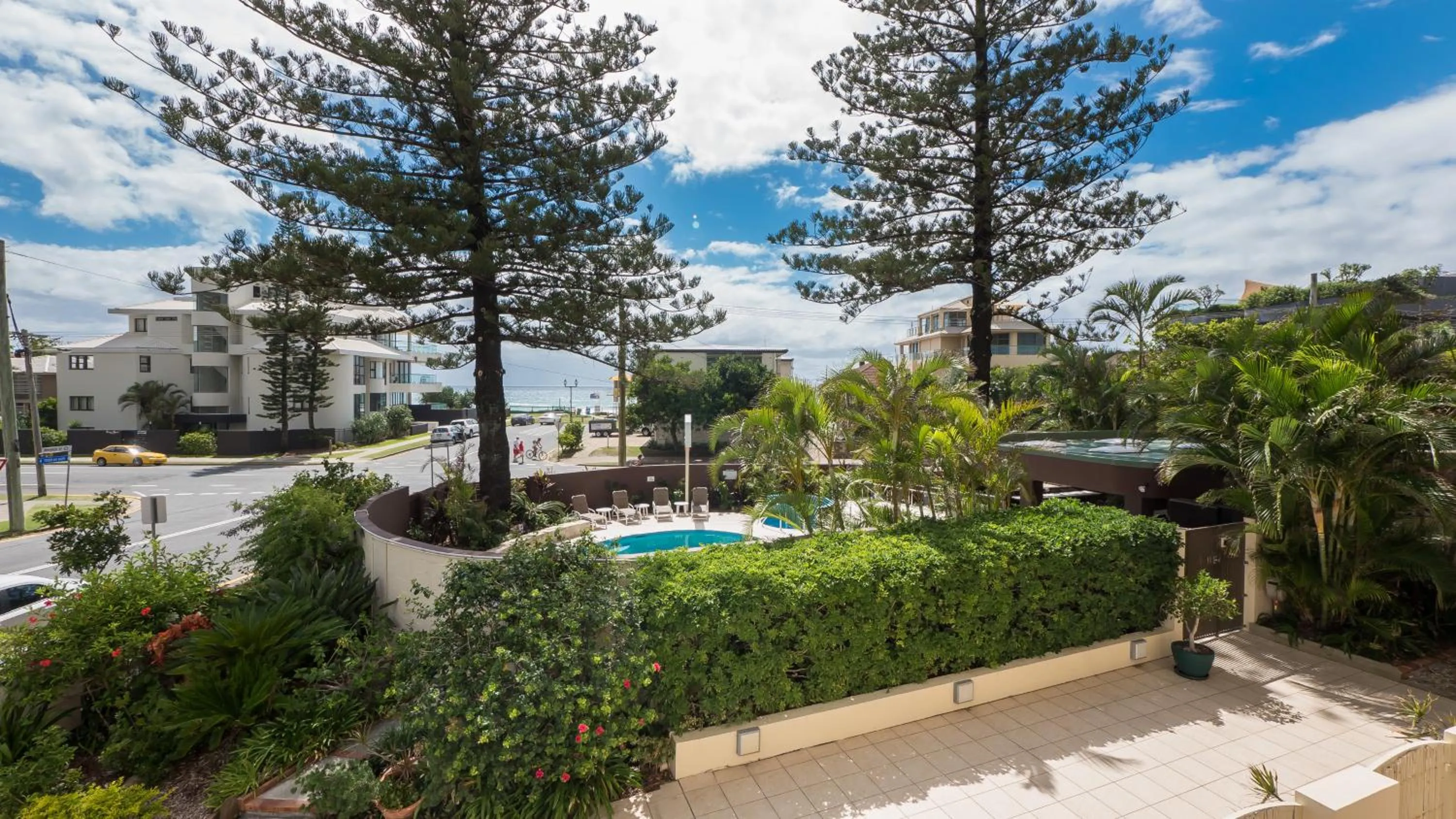 Balcony/Terrace in Norfolk Luxury Beachfront Apartments Gold Coast